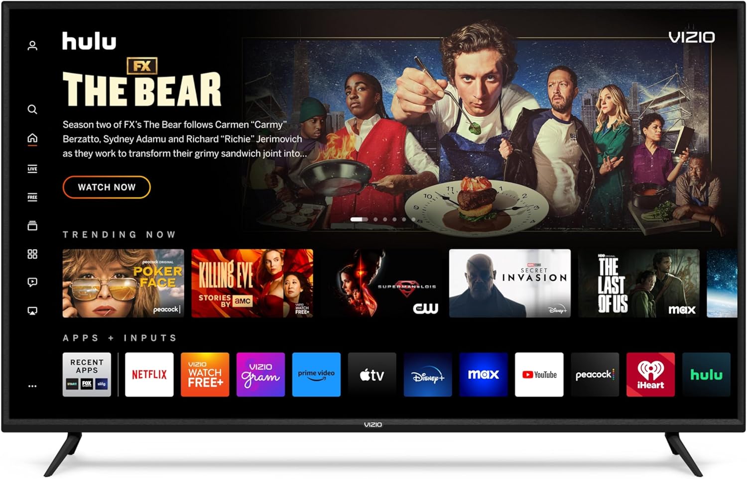 VIZIO 50-Inch V-Series 4K UHD LED Smart TV with Voice Remote, Dolby Vision, HDR10+, Alexa Compatibility, 2022 Model