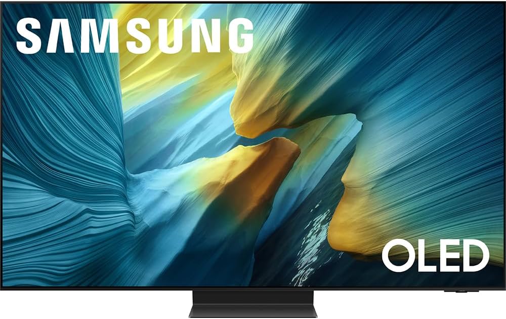 Samsung 65 inch OLED 4K S95F Smart TV (2025) Vision AI, OLED HDR Pro, Glare-Free Bundle with CPS Exclusive 1-Year Protection & Deco Gear Complete Home Theater Beginner's Guidebook