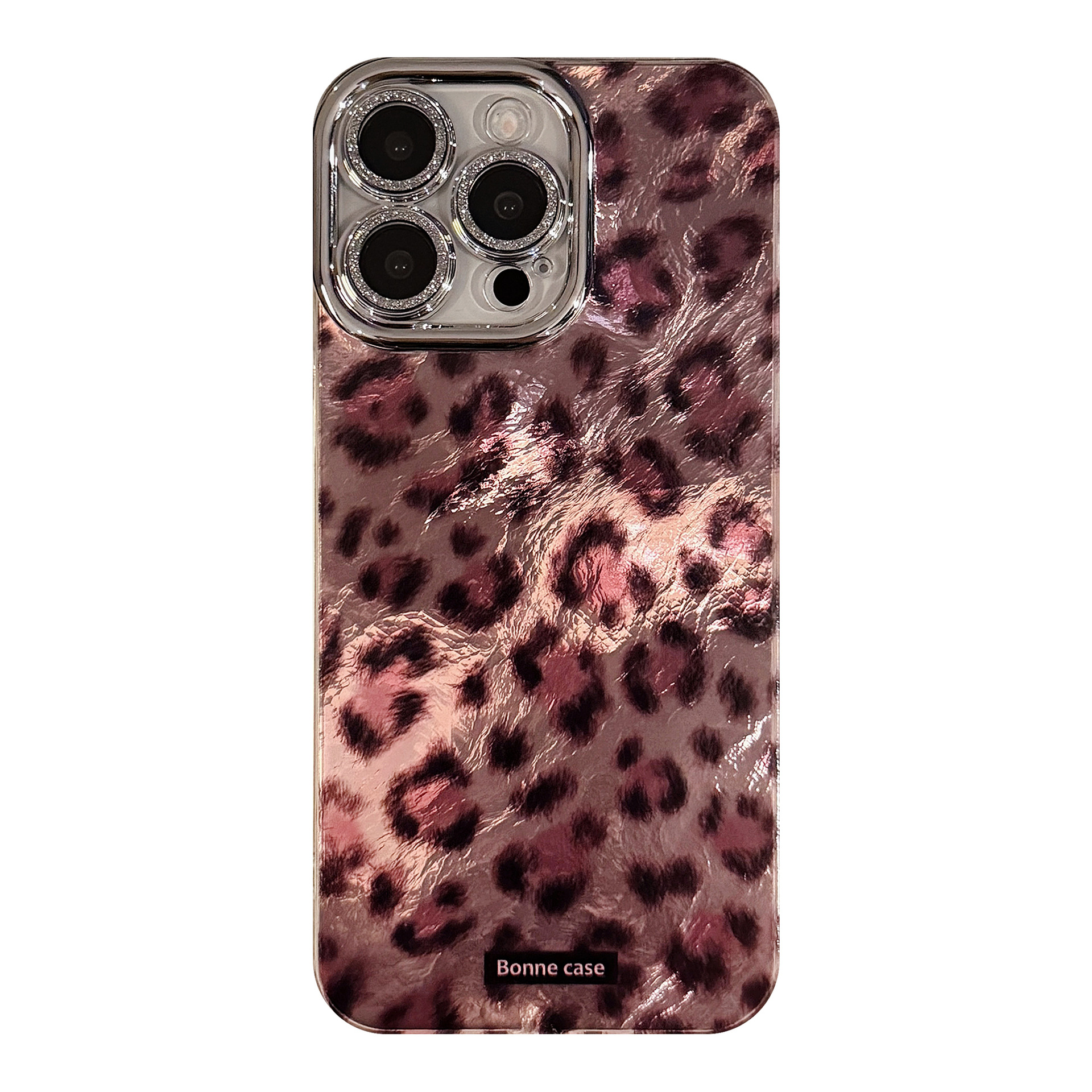 Personalized hot girl leopard pattern is suitable for Apple 16 mobile phone case iphone17promax premium sense 12 lens film 14 hard