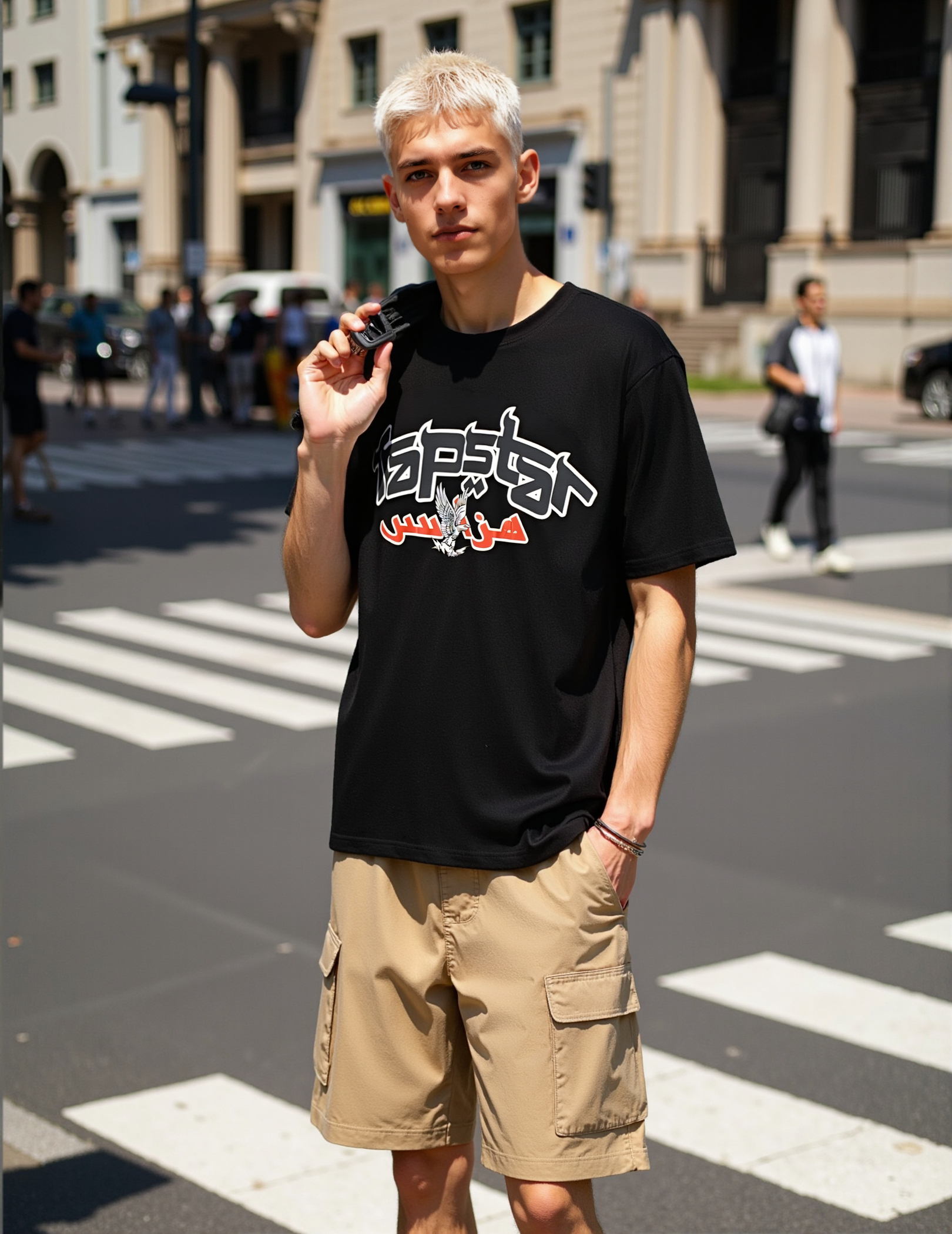 Trapstar It’s A Secret Fire T-Shirt Black