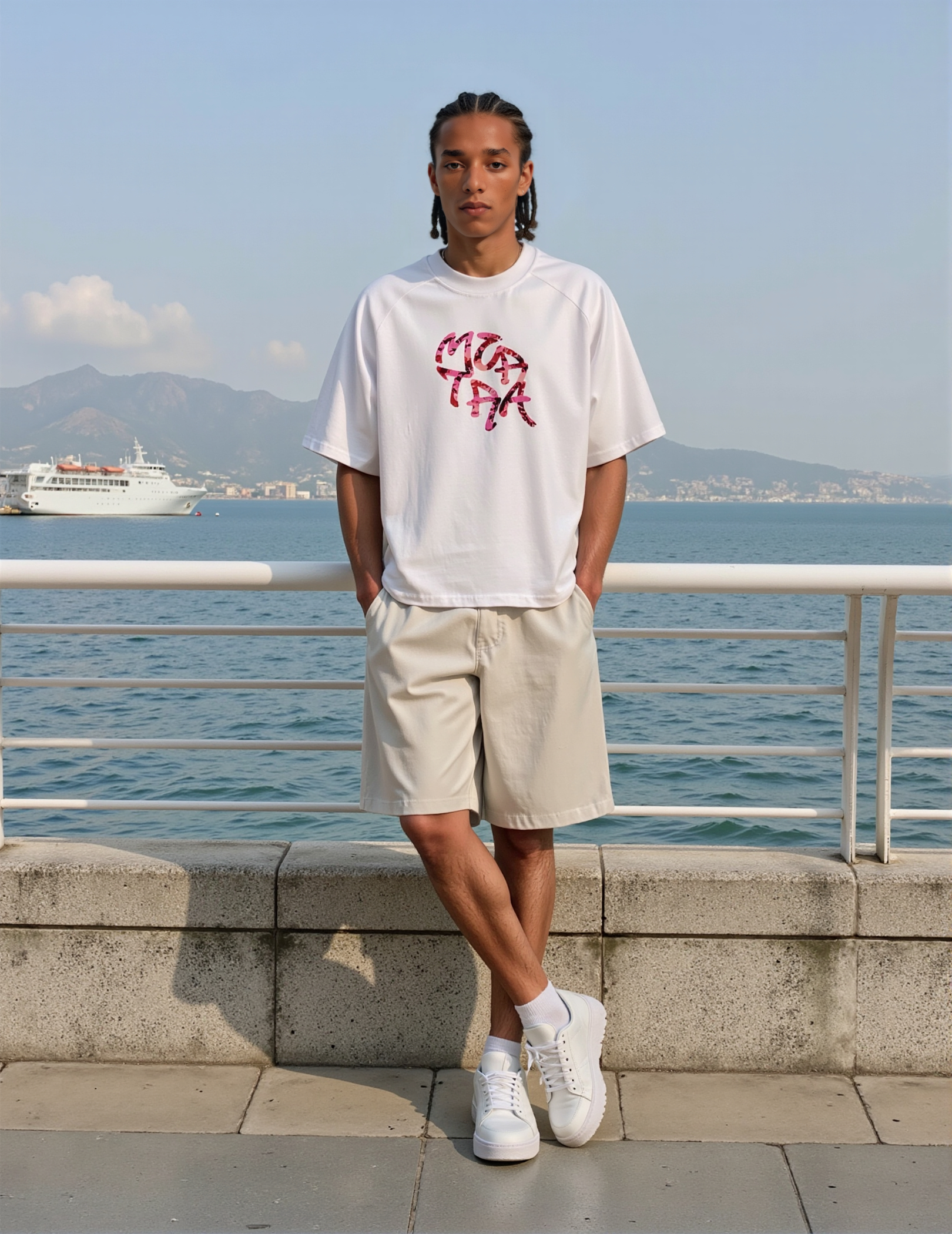 Trapstar Couple Matching Short Sleeve Printed T-Shirt