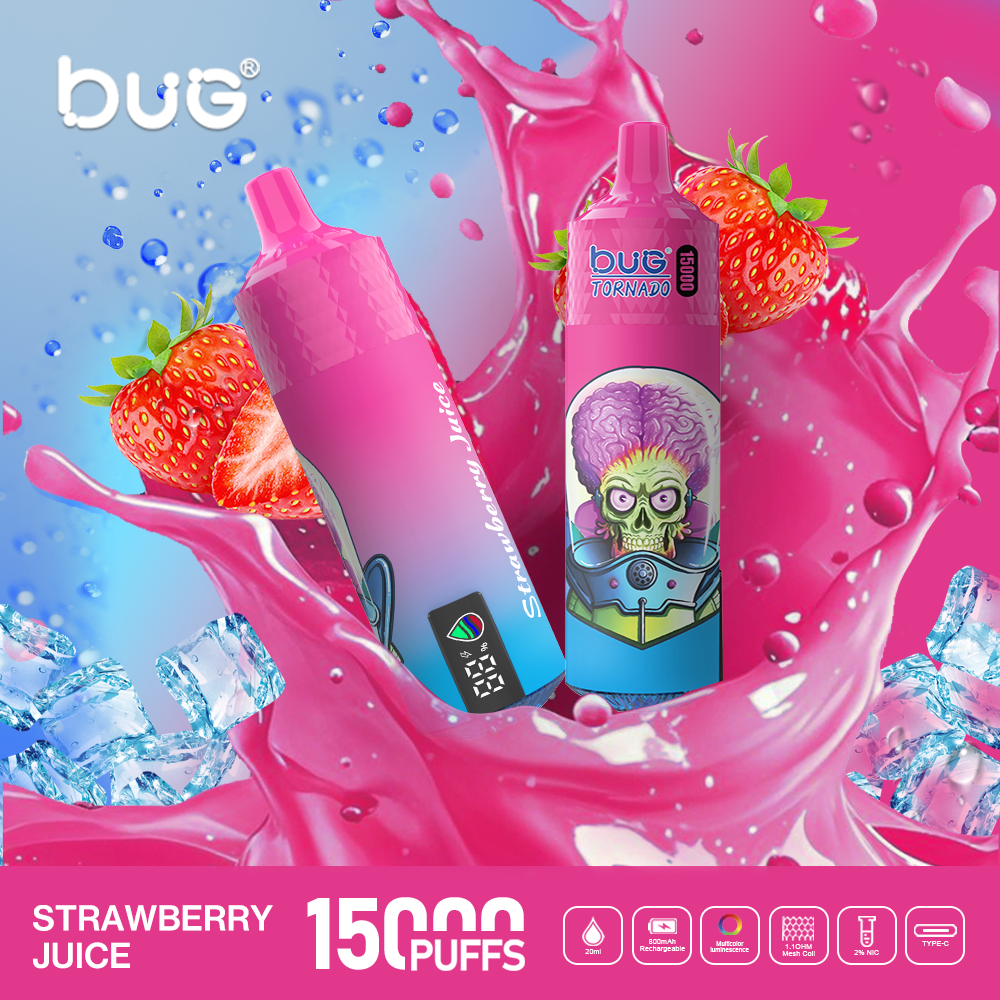 Bug Air 15000 Puffs – 🎶 Listen to the Gentle Crackle of the Clouds