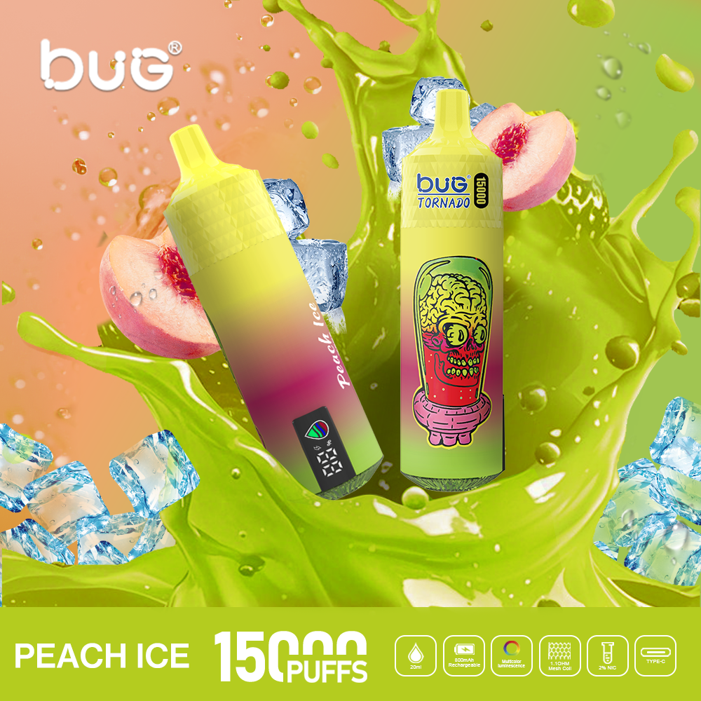 Bug Air 15000 Puffs crown bar🎶Listen to the sound of the smoke🎶