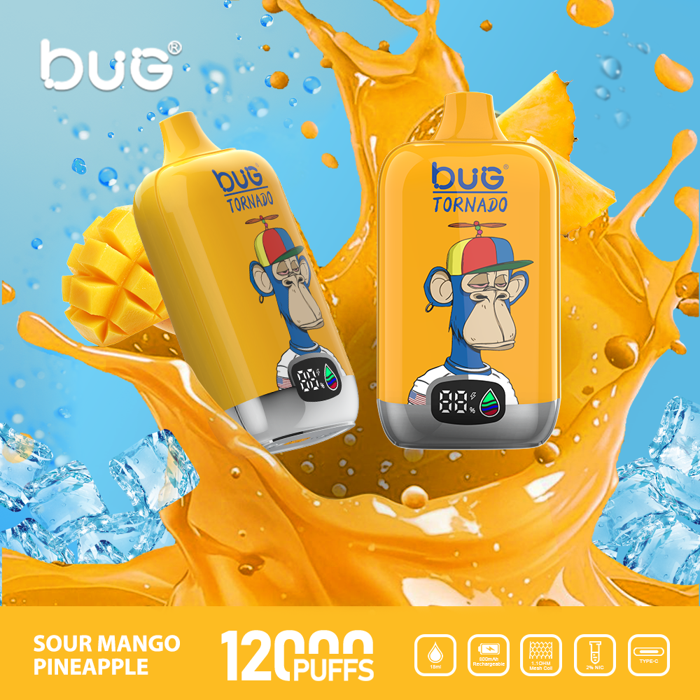 Bug Max 12000 Puff Vape -Durable, Smooth & Flavor-Packed Experience
