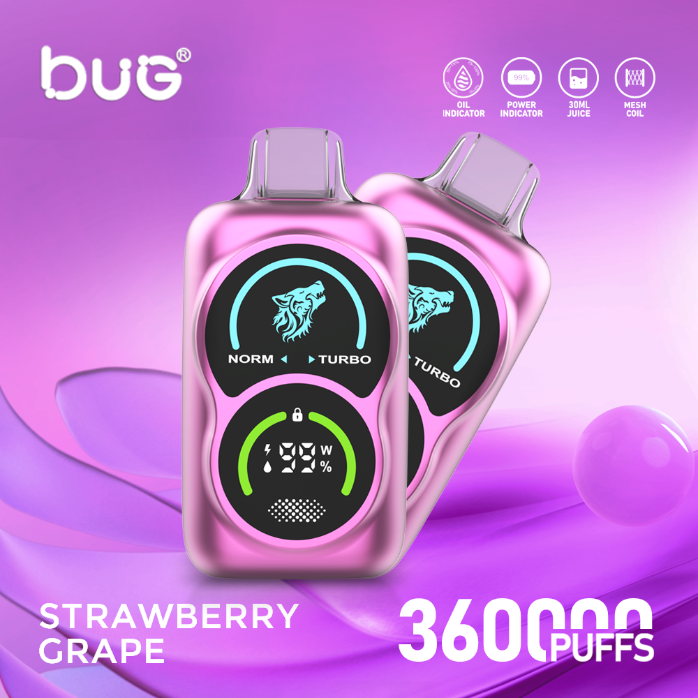 Bug Ultra 36000 Puffs – Cool Flavor, Mesh Coil & Long-Lasting Performance