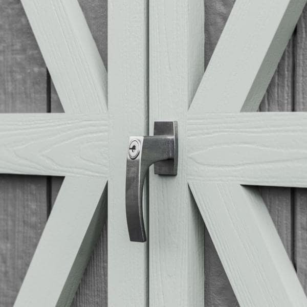 Installed Rookwood 10 ft. x 10 ft. Wooden Shed with Autmun Brown Shingles
