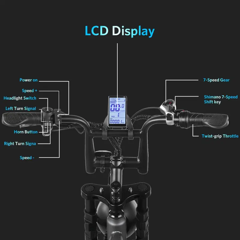 V8 Electric Mountain Bike