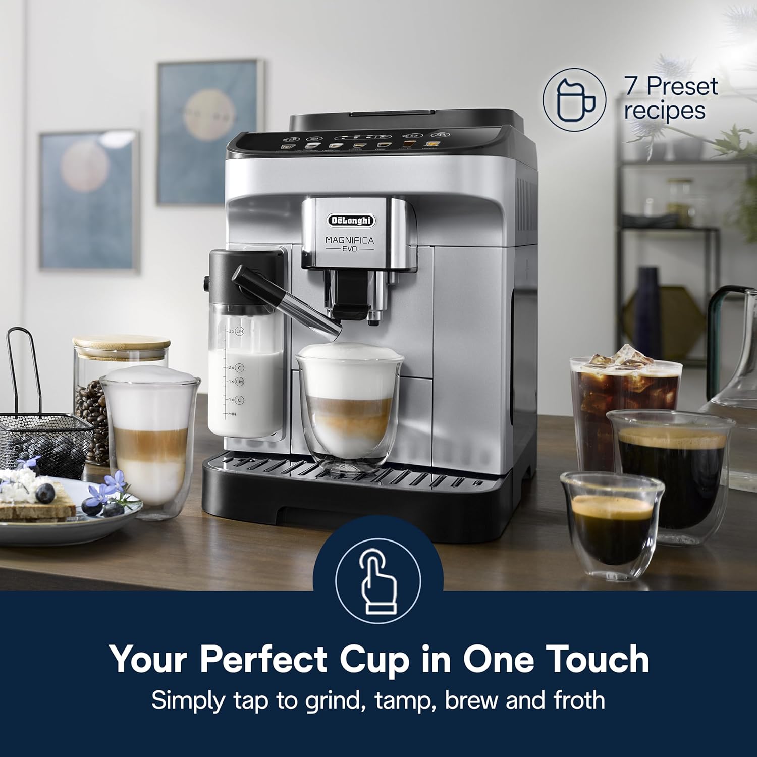De Longhi Magnifica Evo Automatic Espresso   Coffee Machine