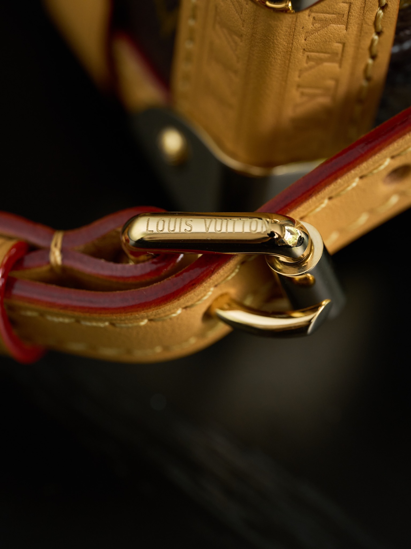 Louis Vuitton side trunk handbag