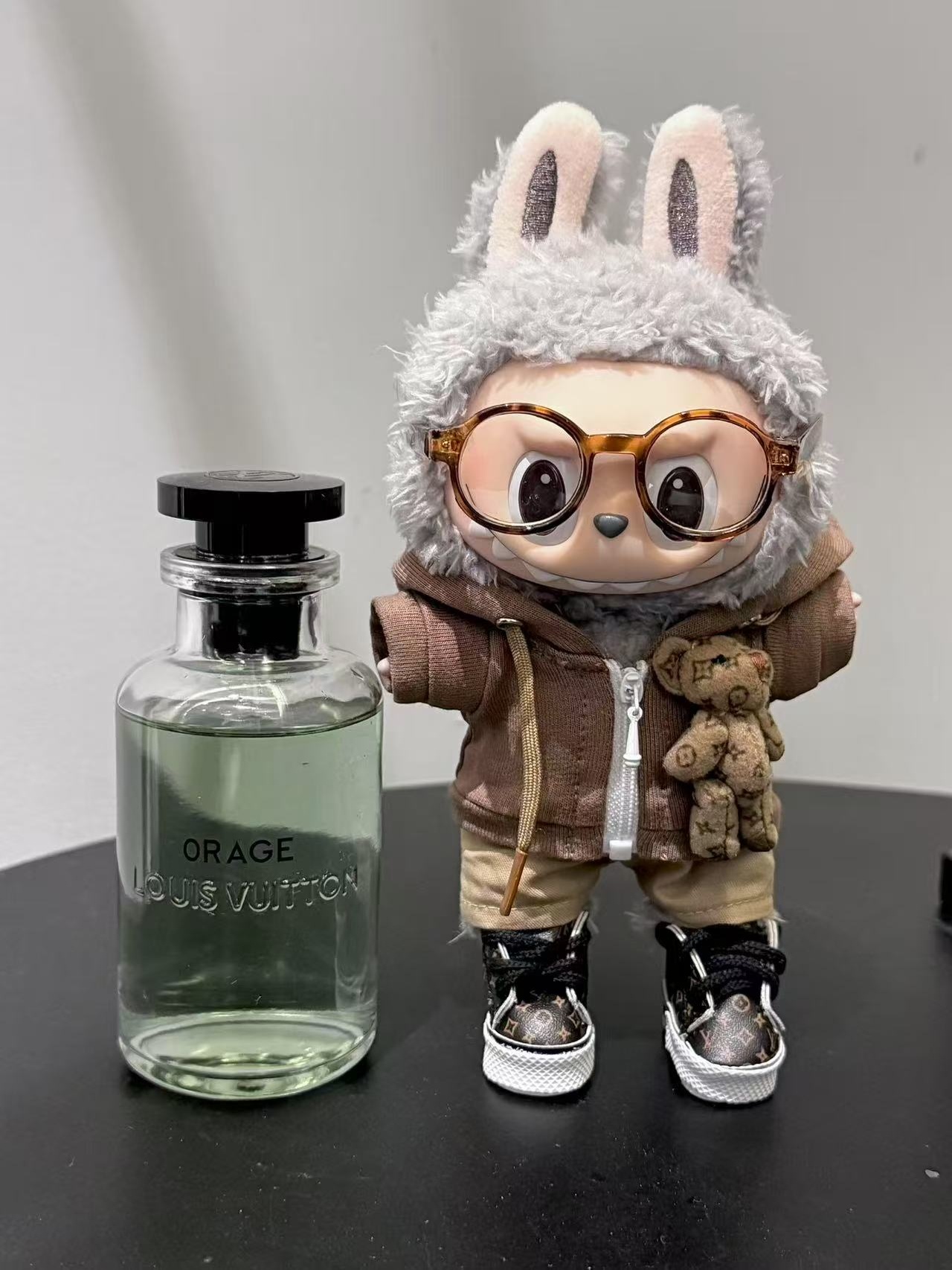 LABUBU Clothes LV Teddy Scholar