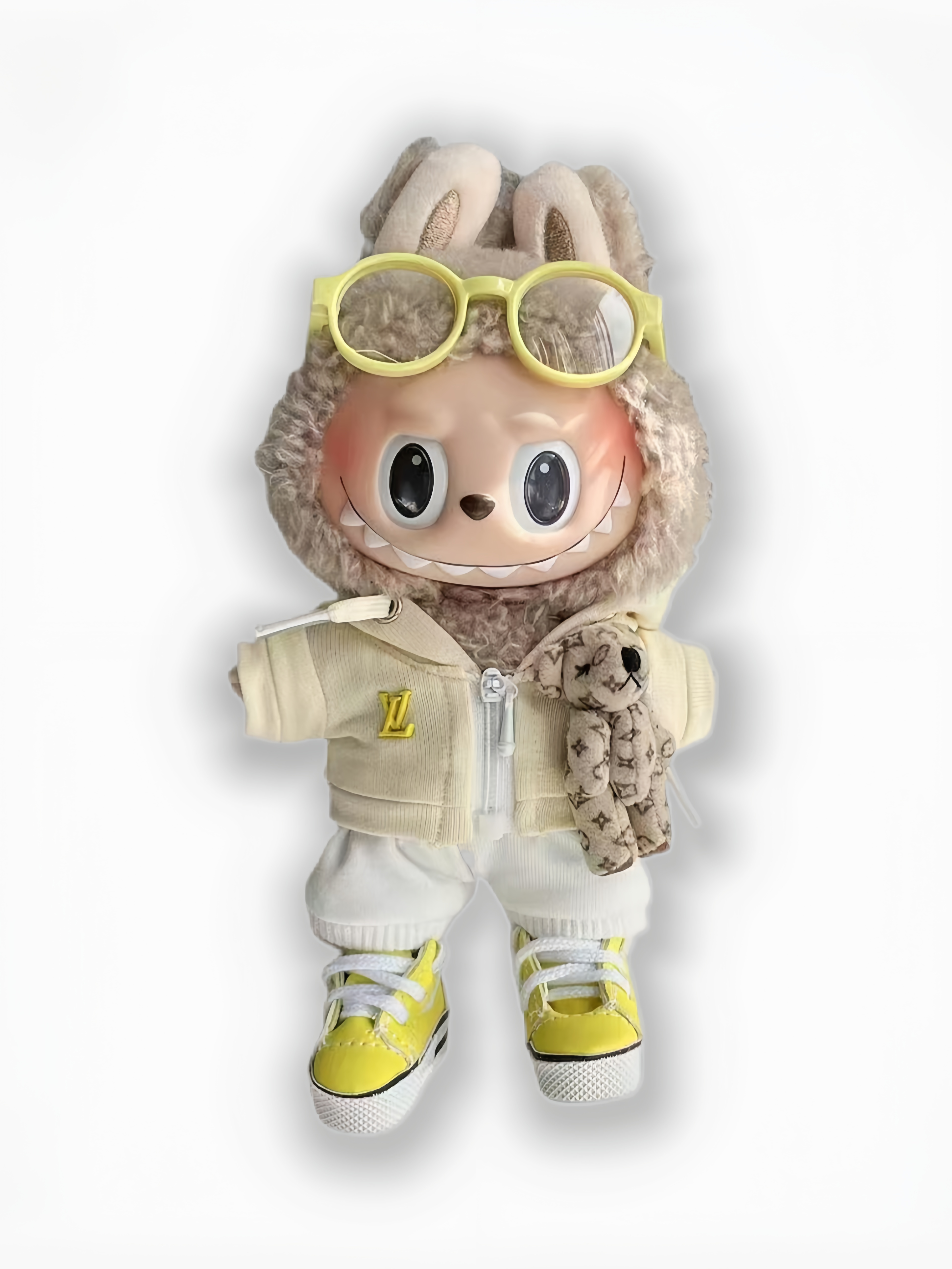 LABUBU Clothes LV Teddy Scholar