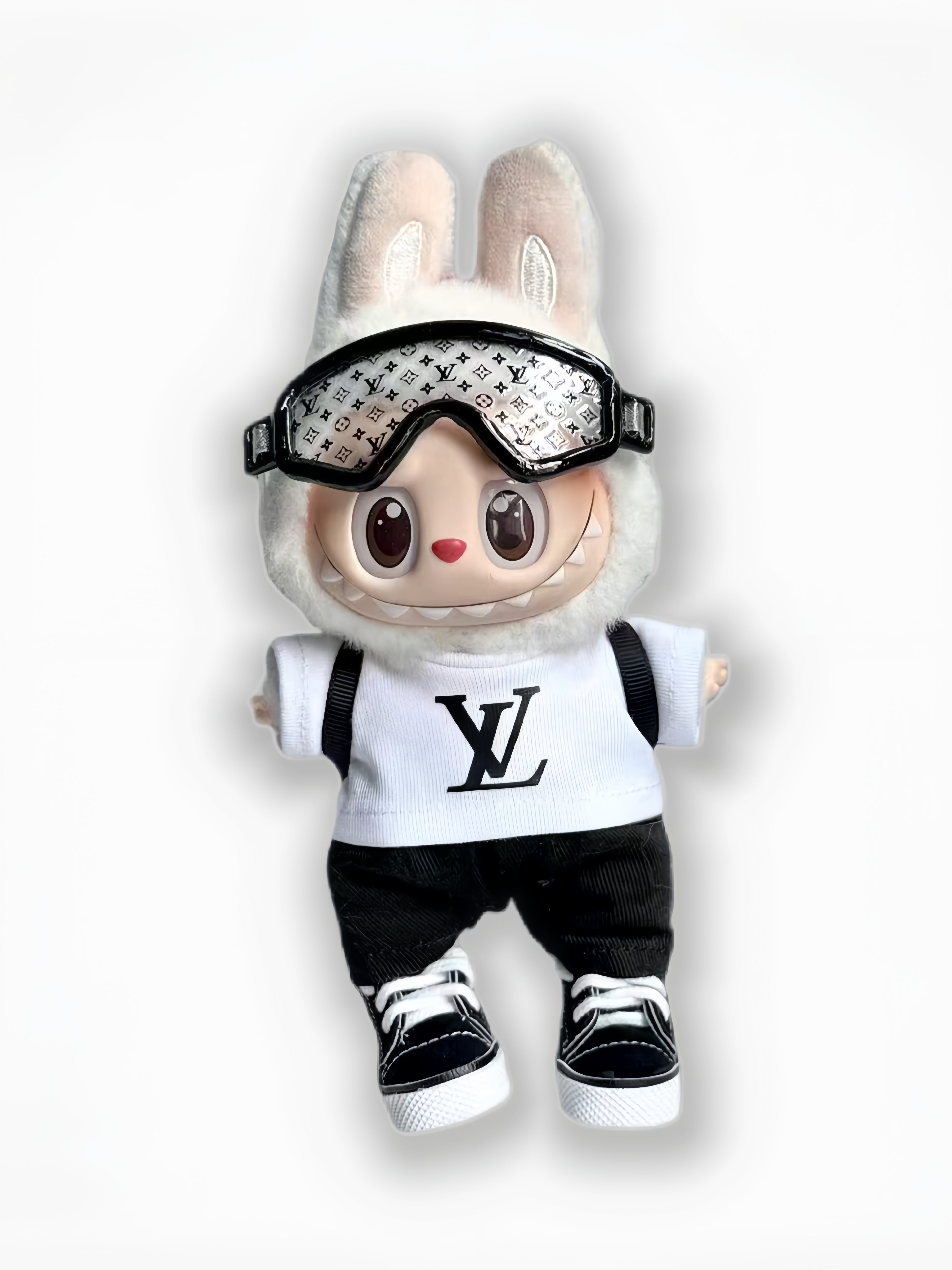 LABUBU Clothes LV Black Ice Edge