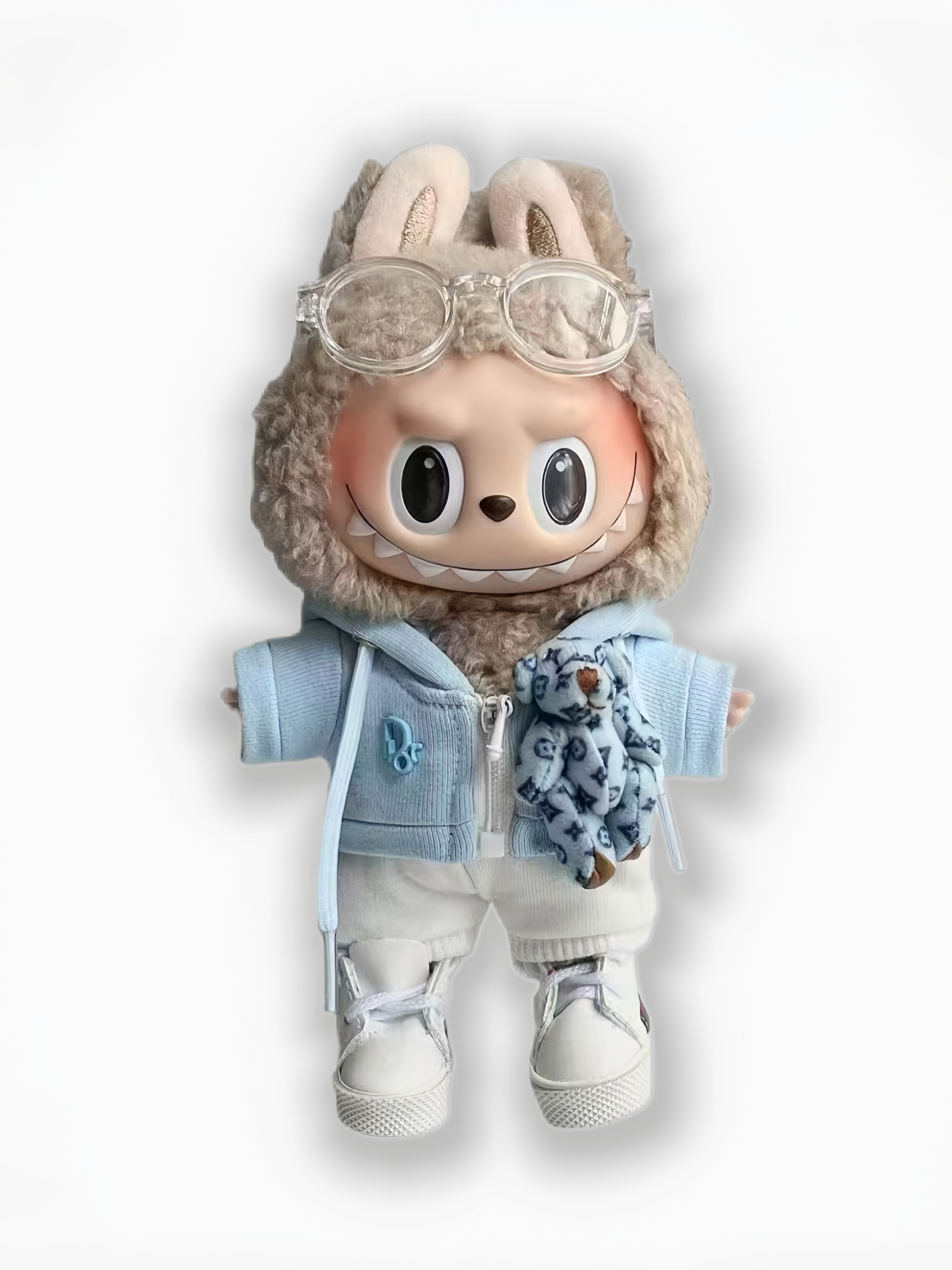 LABUBU Clothes LV Teddy Scholar