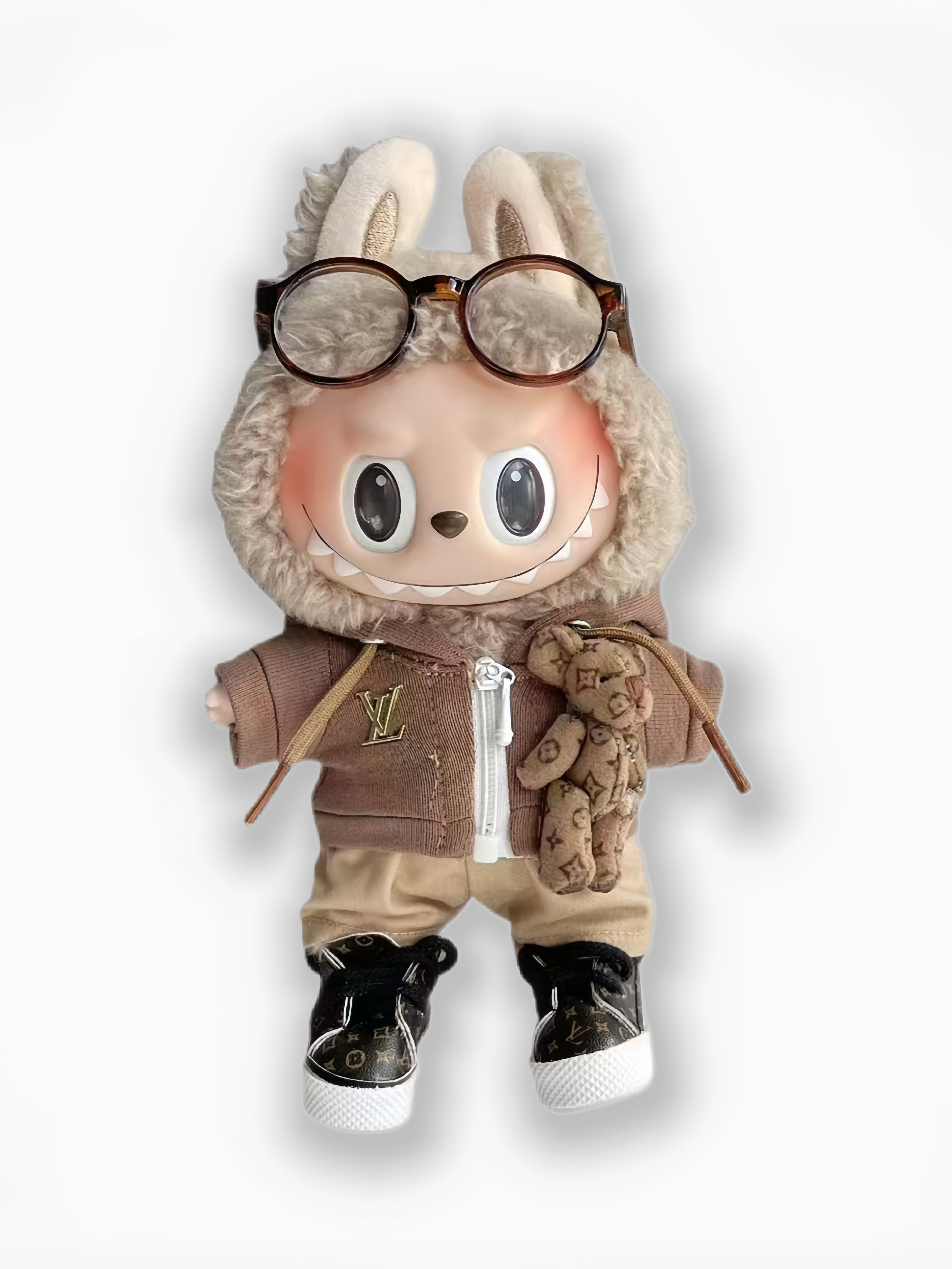 LABUBU Clothes LV Teddy Scholar