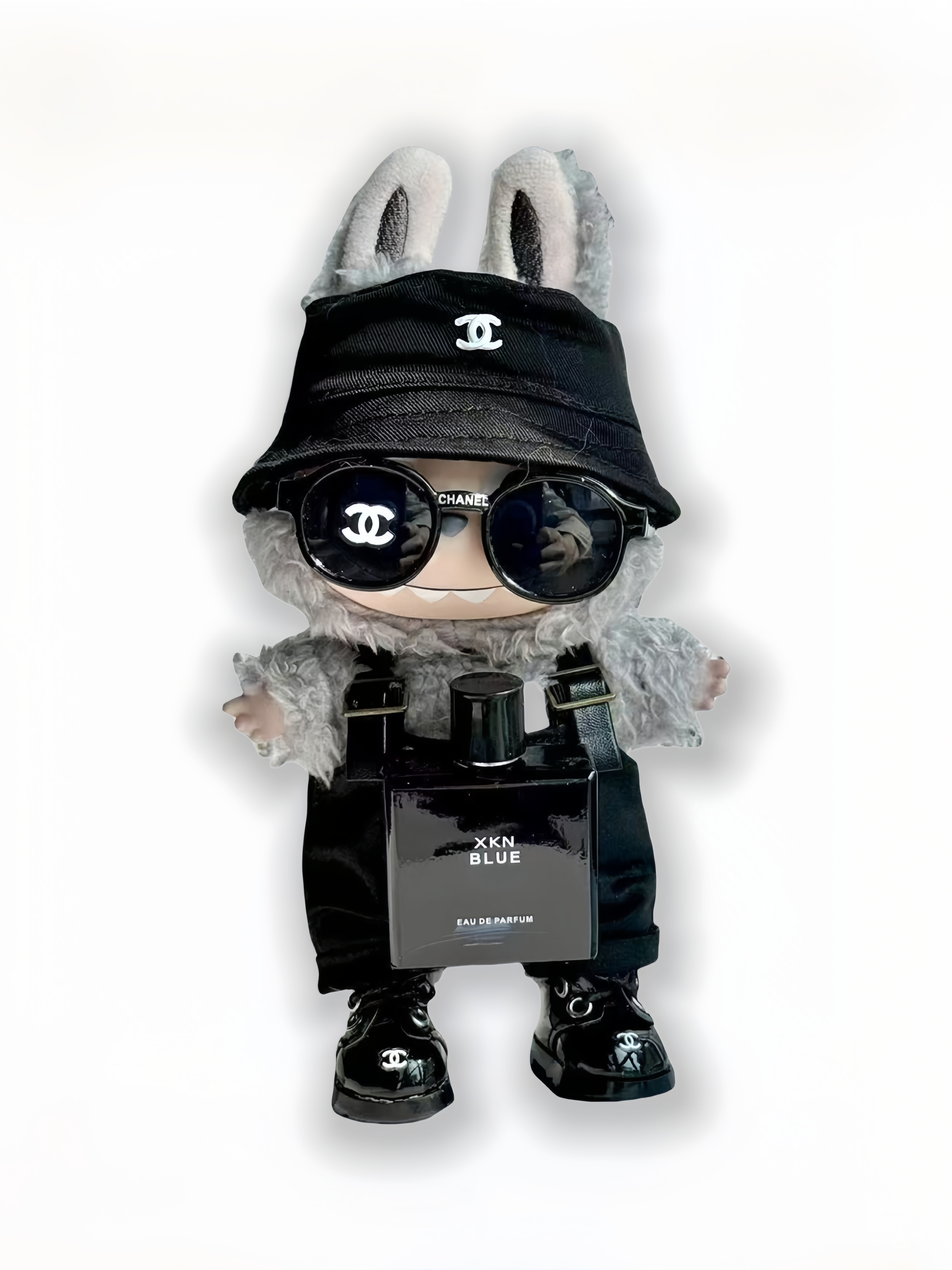 LABUBU Clothes Chanel Hip-hop Inspired Perfume Set