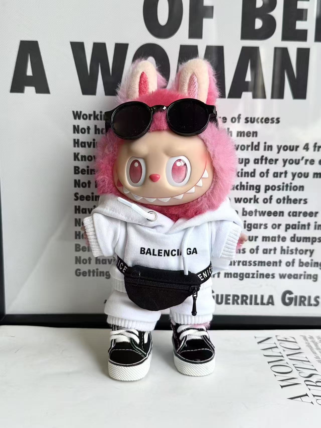 LABUBU Clothes Balenciaga White Cool Casual Outfit