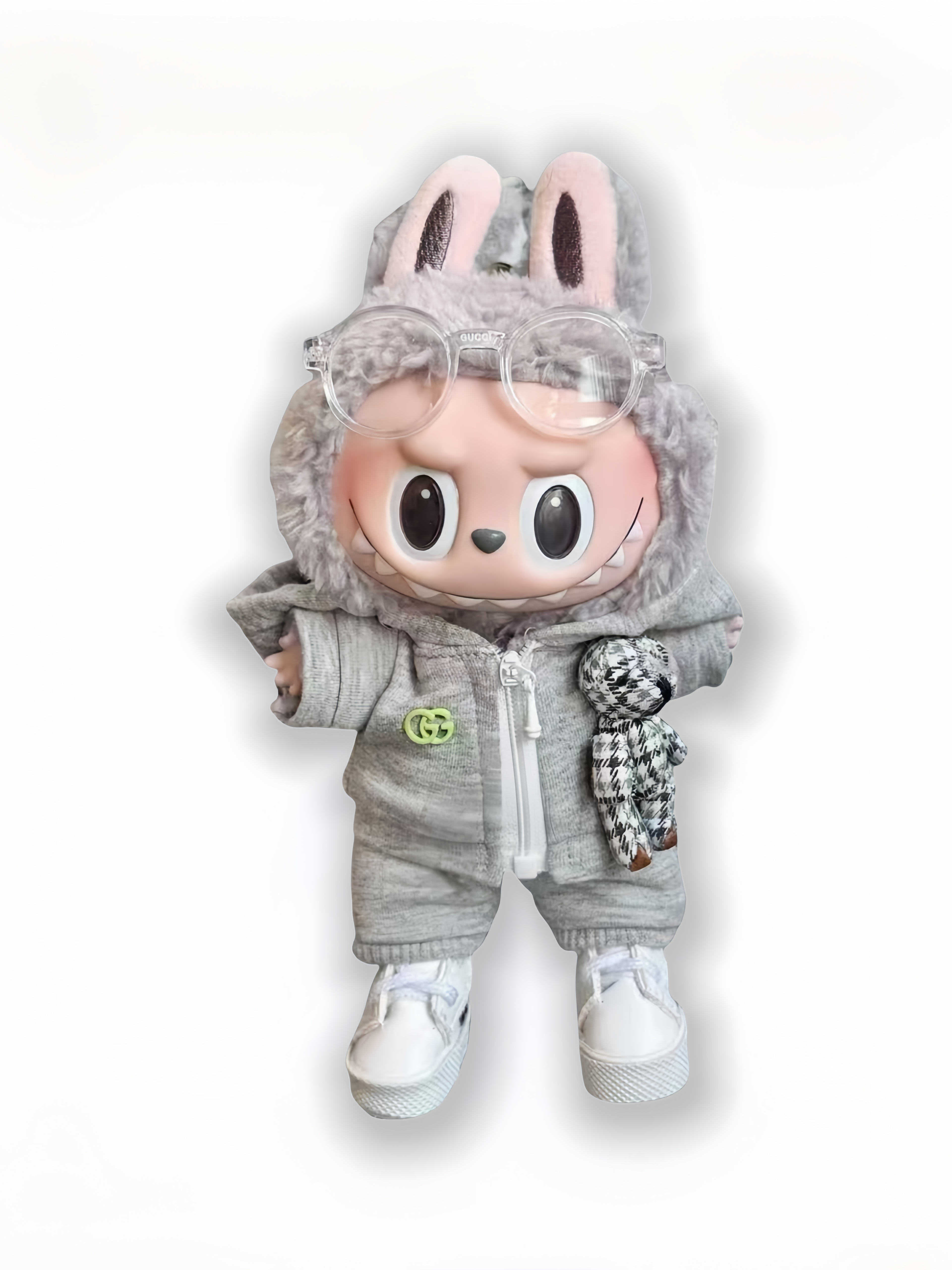 LABUBU Clothes Chanel Teddy Bear Suit