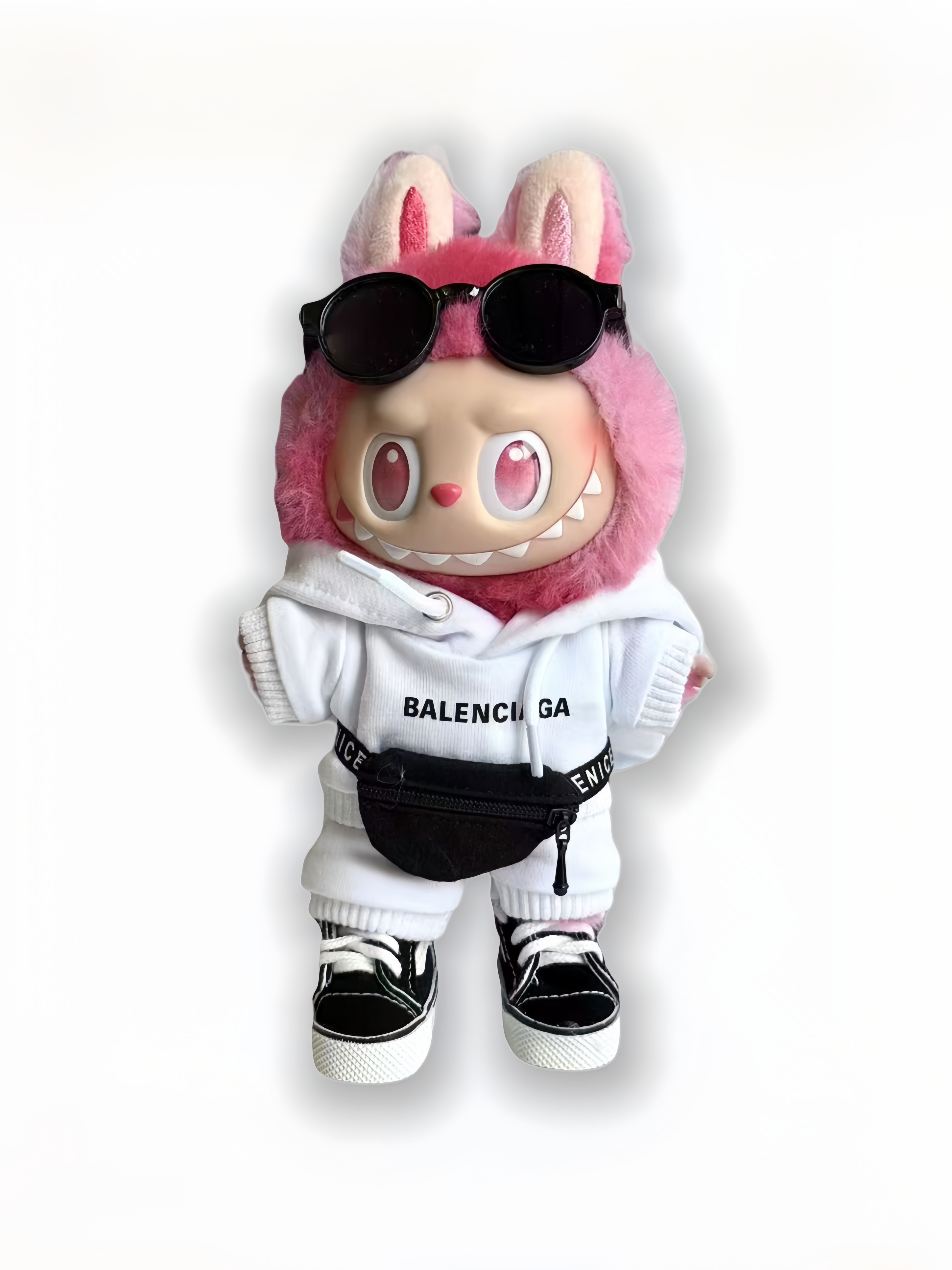 LABUBU Clothes Balenciaga White Cool Casual Outfit