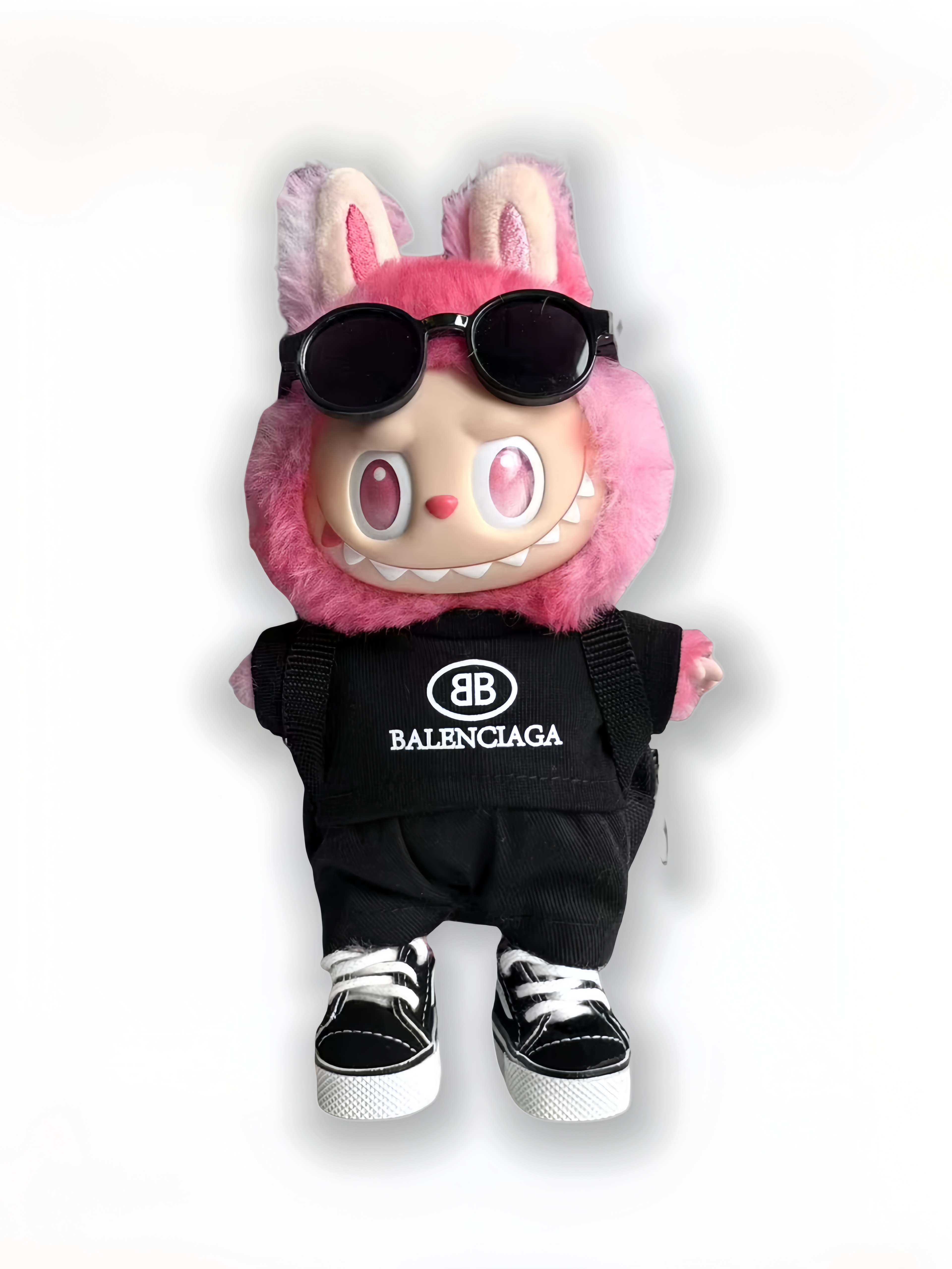 LABUBU Clothes Balenciaga Trendy Black Outfit