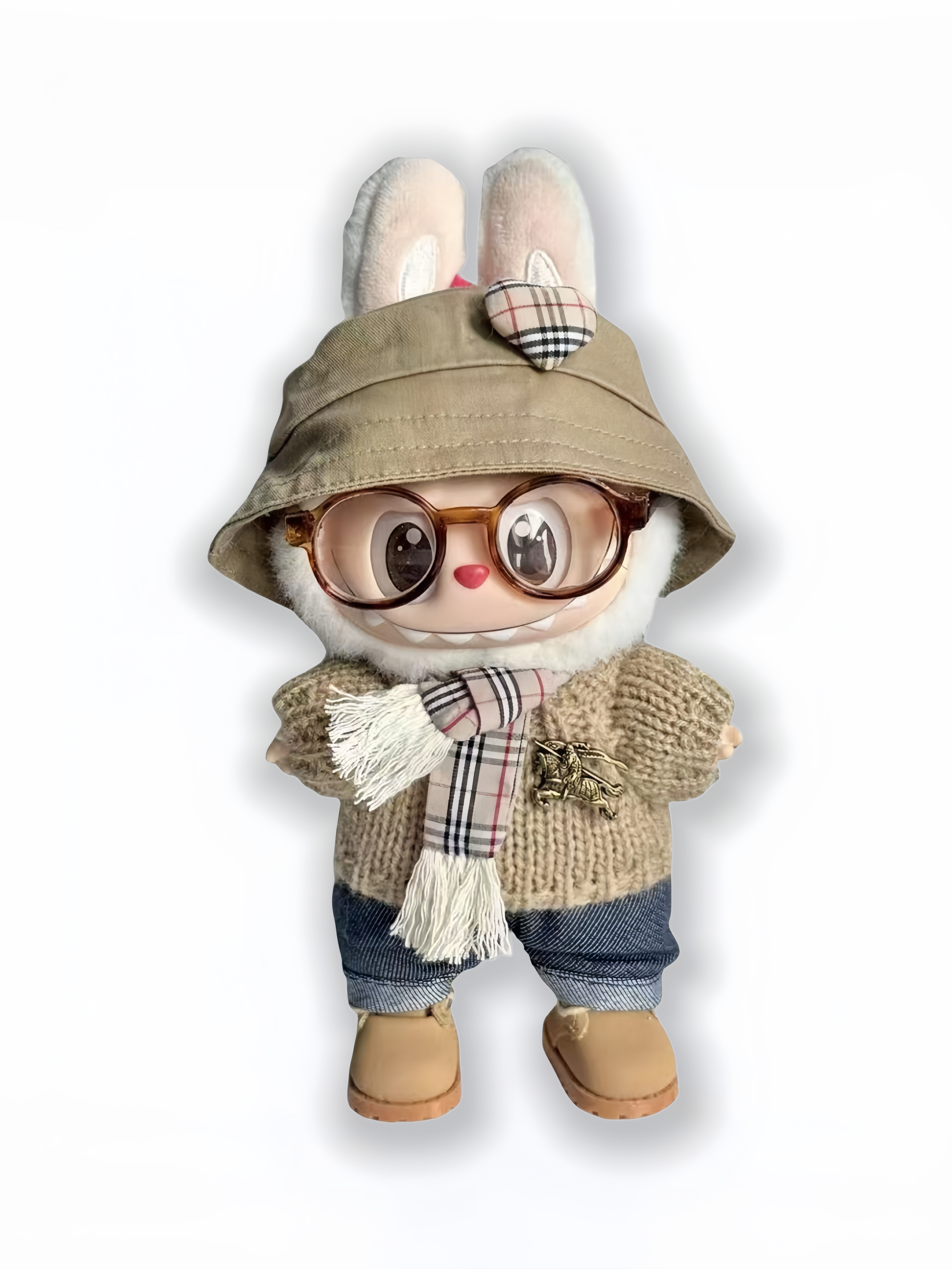 LABUBU Clothes Burberry Classic Outfit