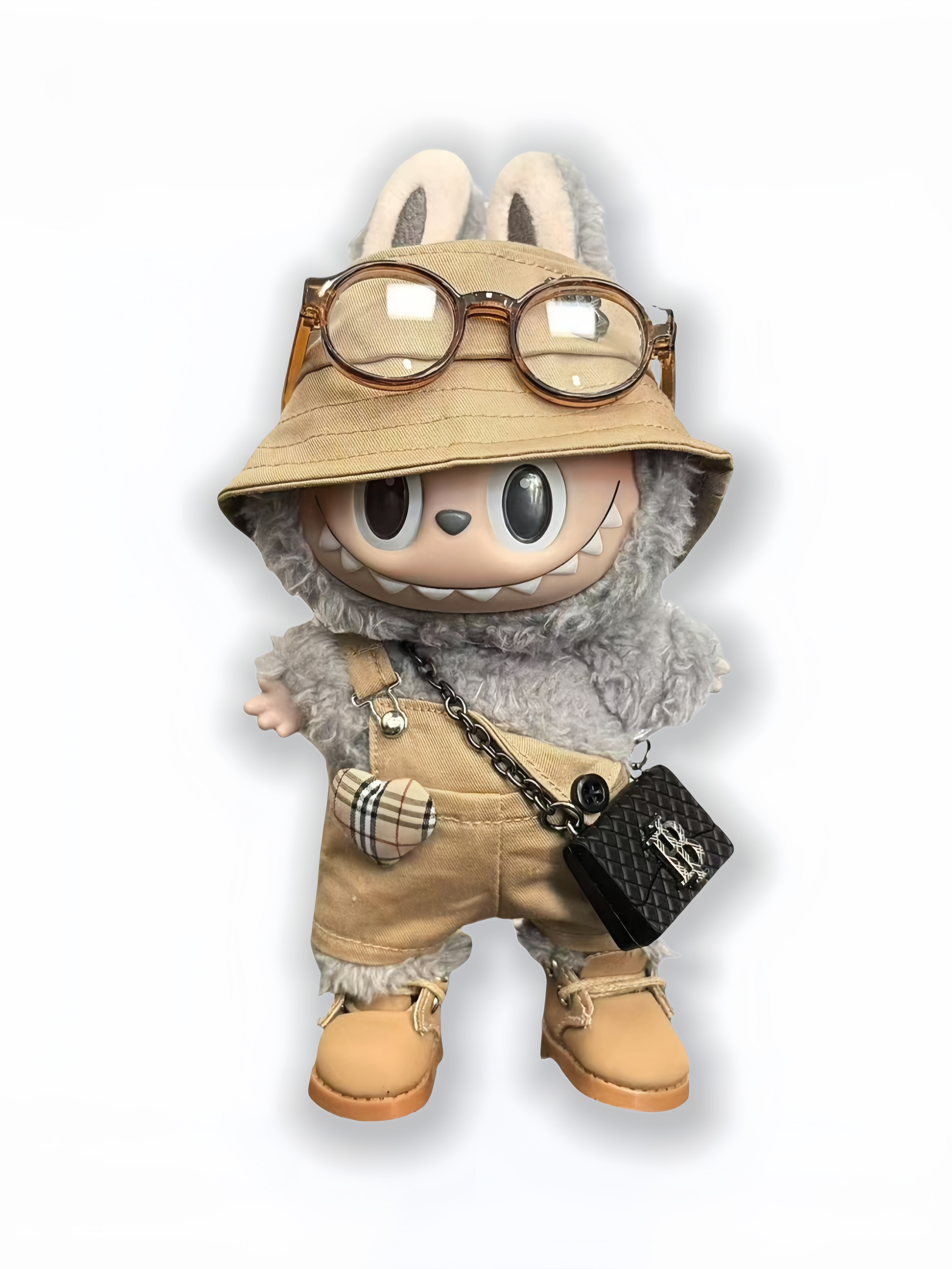 LABUBU Clothes Burberry Classic Overalls