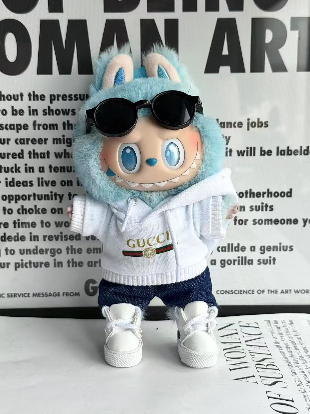 LABUBU Clothes Gucci Cool Streetwear Ensemble