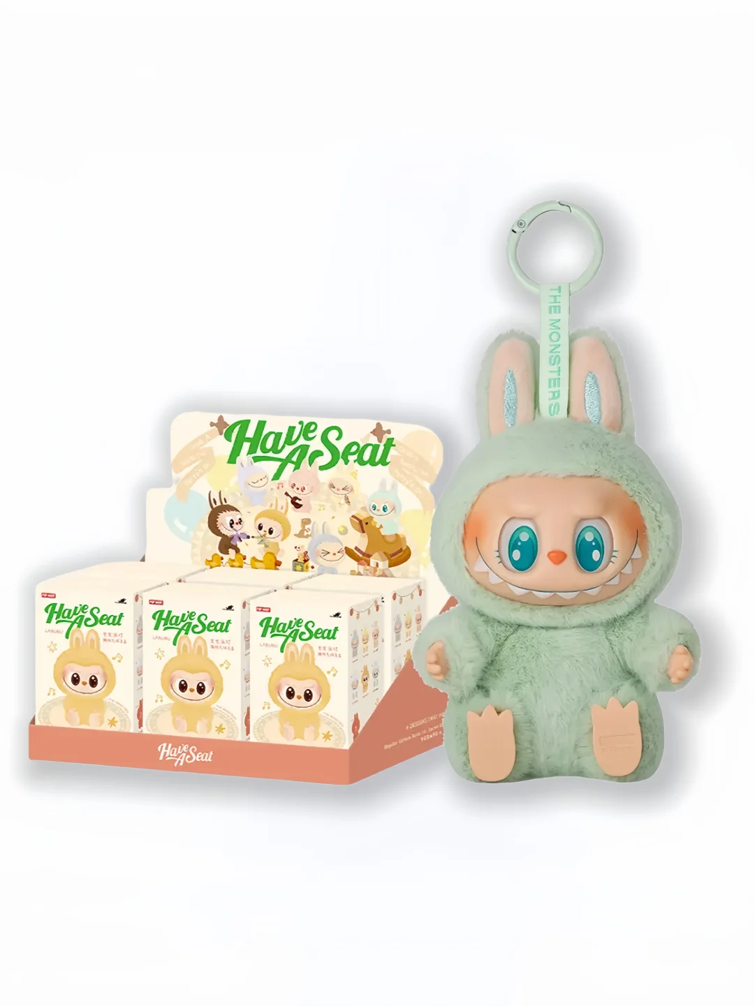 ぬいぐるみ LABUBU HAVE A SEAT Assorted box SEALEDx1 POP MART 【正規品・即発送】 THE MONSTERS Have a Seat