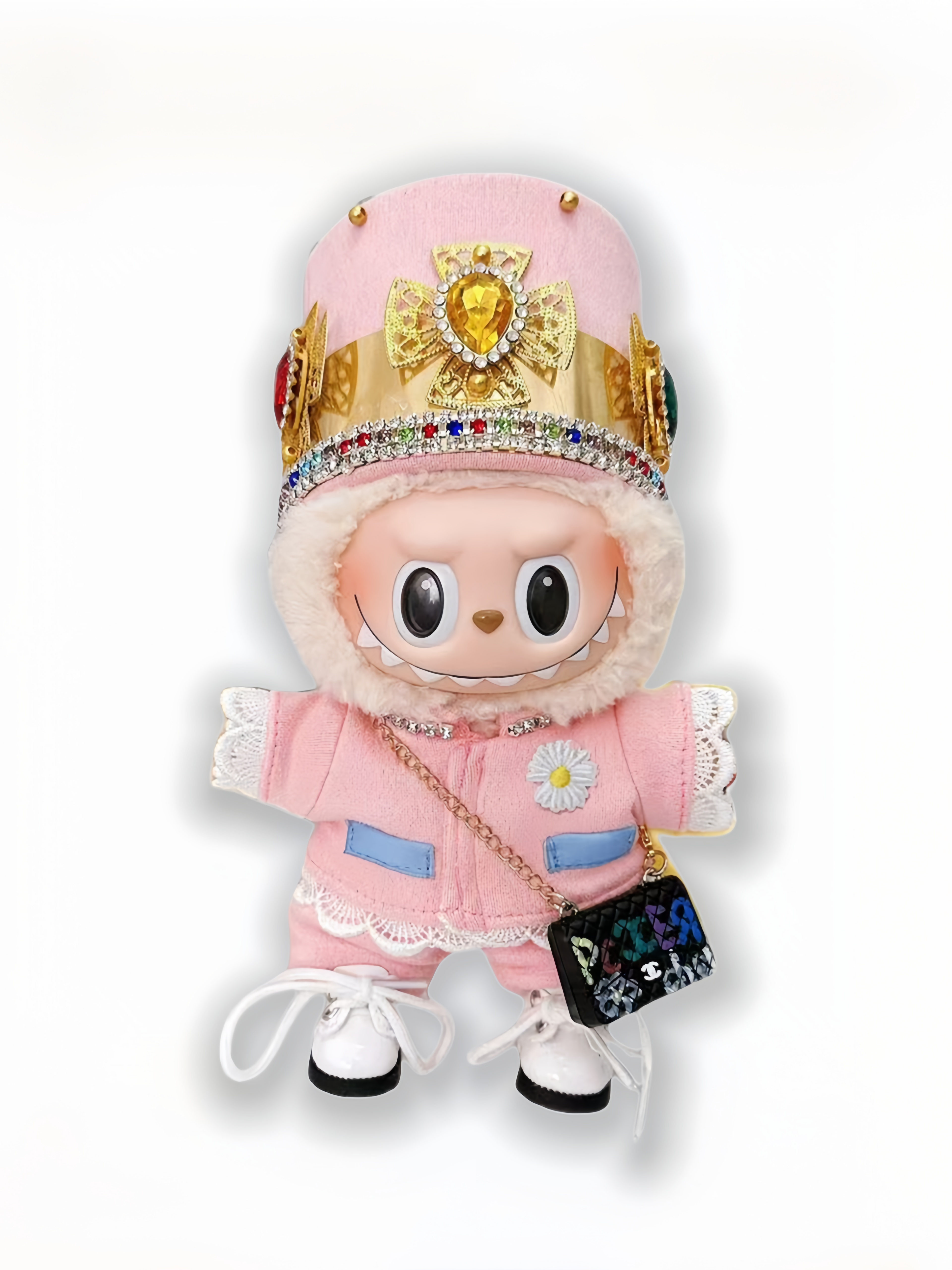LABUBU Clothes G-Dragon Pink Outfit at 2024 MAMA