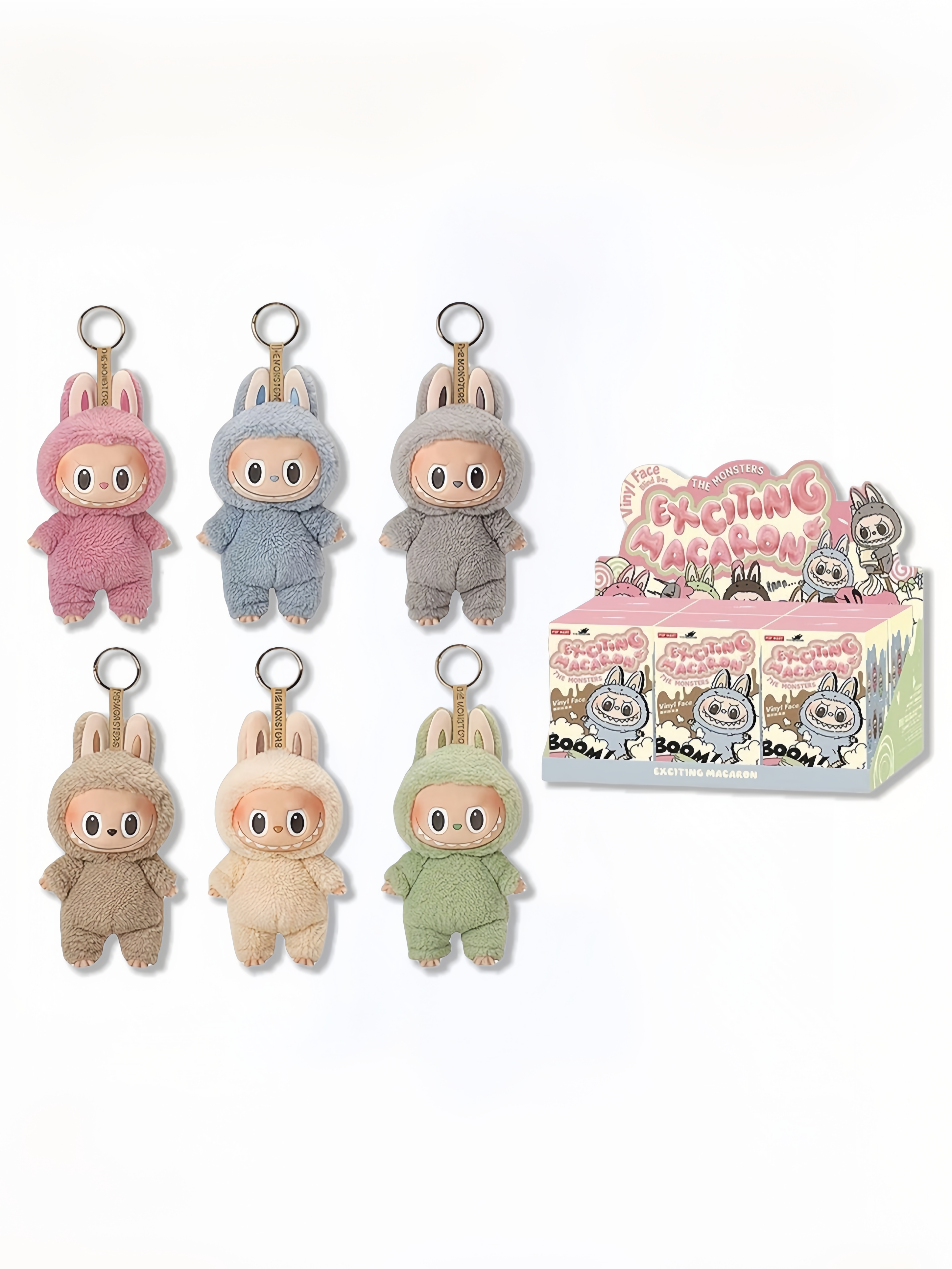 LABUBU - Exciting Macaron Vinyl Face Blind Box