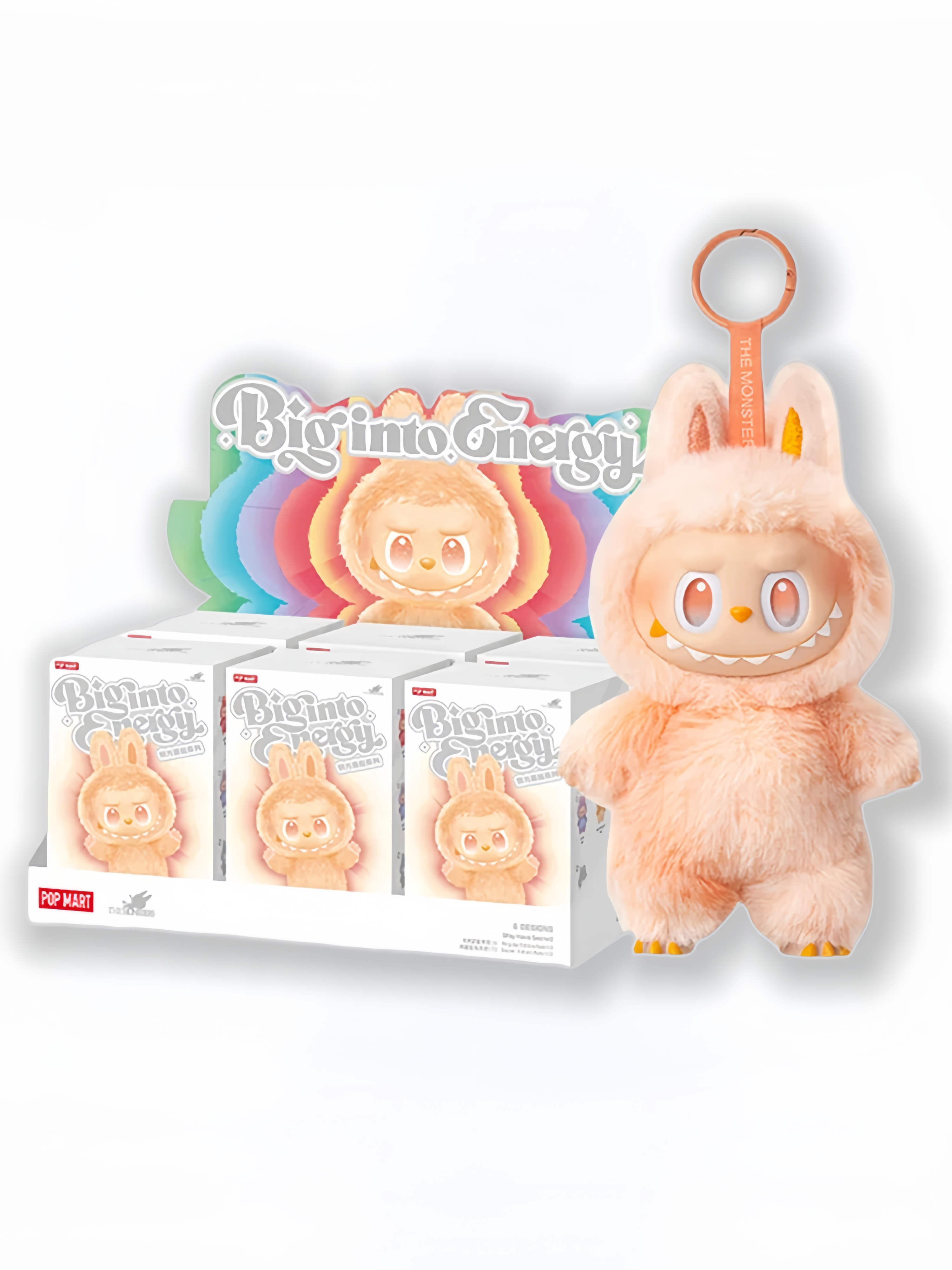 LABUBU - Big into Energy Series-Vinyl Plush Pendant Blind Box