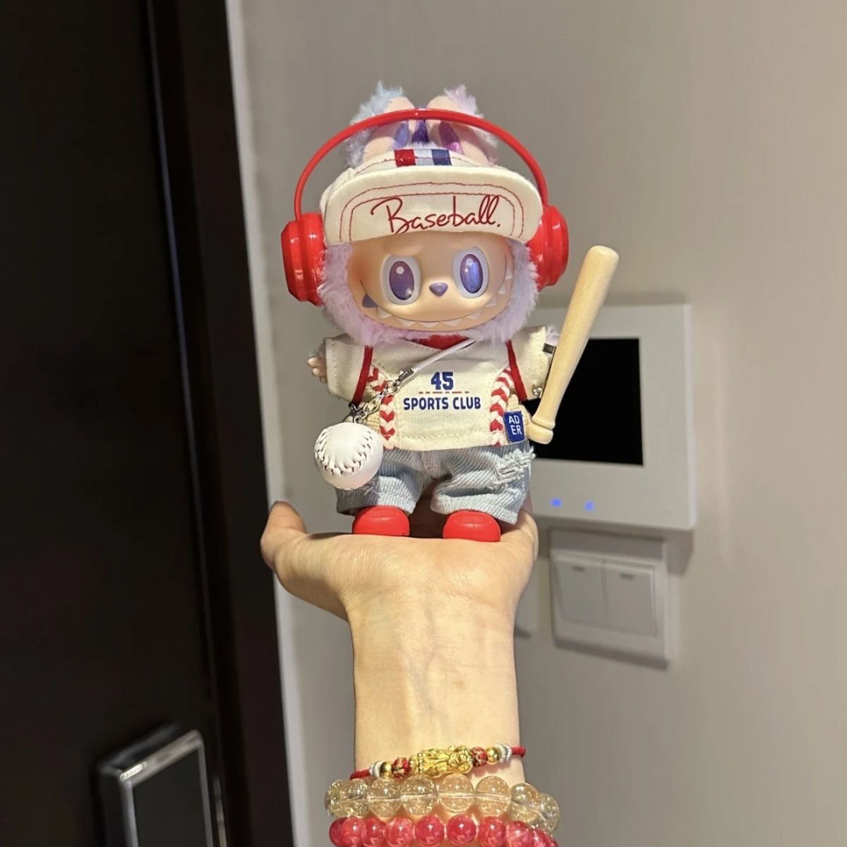 LABUBU Clothes Baseball Denim Outift
