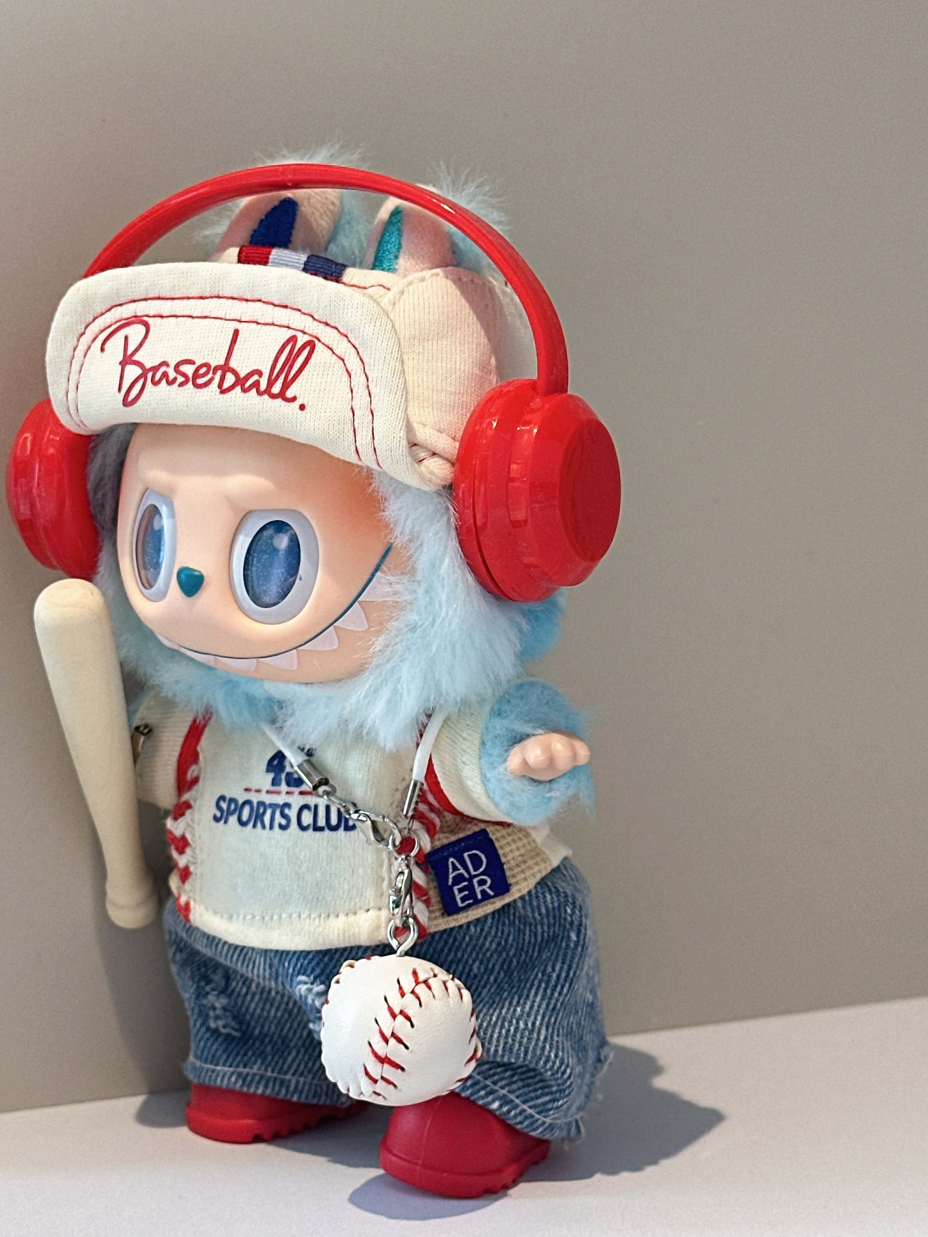 LABUBU Clothes Baseball Denim Outift