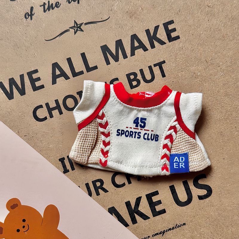 LABUBU Clothes Baseball Denim Outift