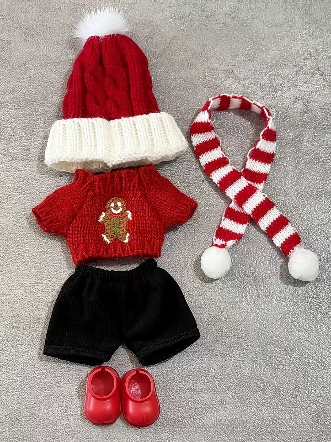 ChristmaHoliday Knit Sweater Set – Classic Christmas Edition Snowy Mittens Plush Romper – Holiday Cozy Edition Snowman Cozy Plush Romper – Winter Holiday Edition Handmade Christmas Tree Forest Romper – Holiday Collectors Cozy Knit Set【Style F】
