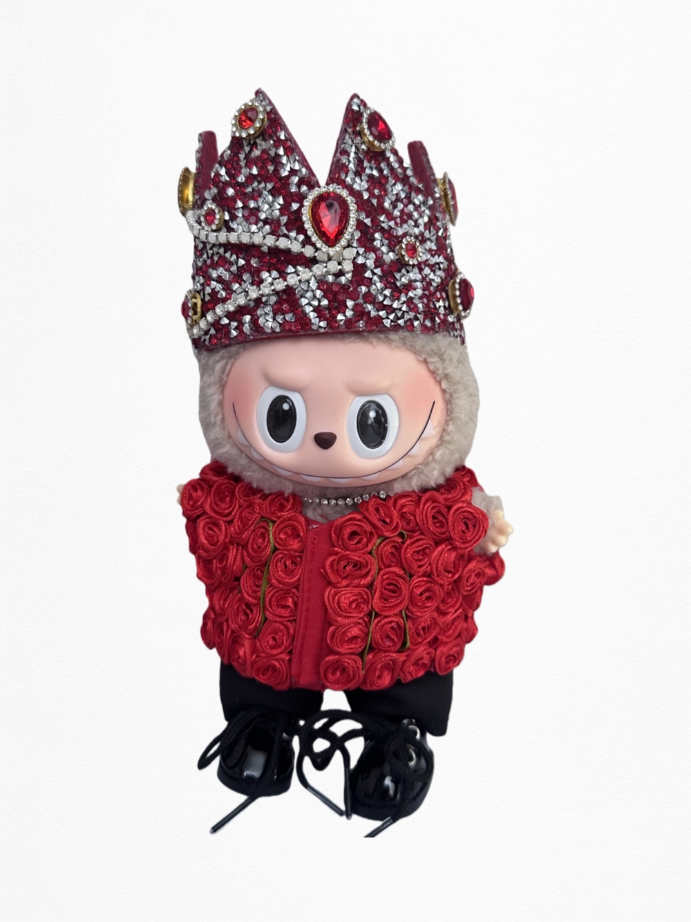 Red Rose and Crown LABUBU Outfit