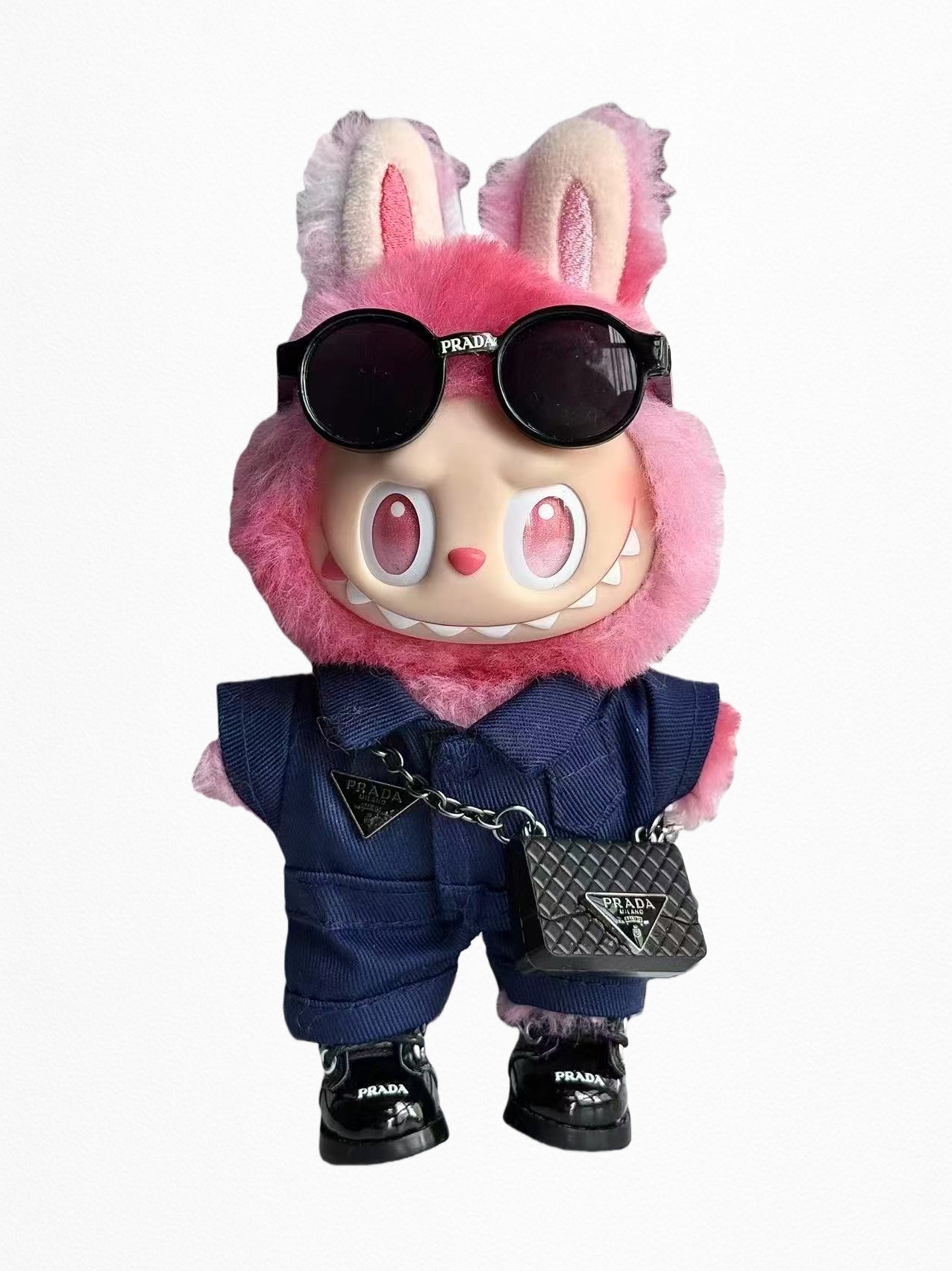 Chic Navy LABUBU Outfit