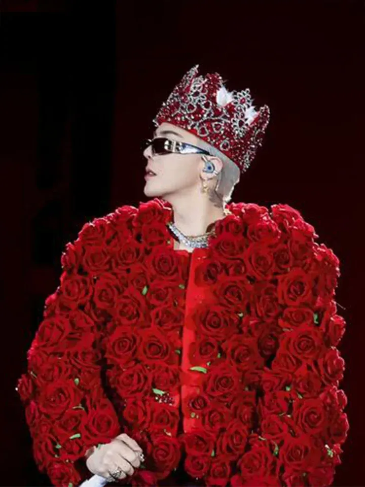 Red Rose and Crown LABUBU Outfit