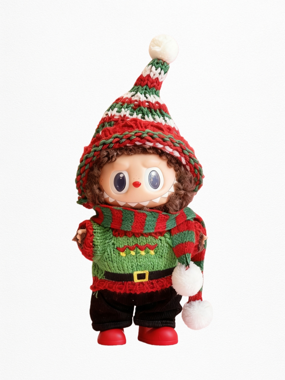 LABUBU Christmas Cozy Knit Set【Style C】