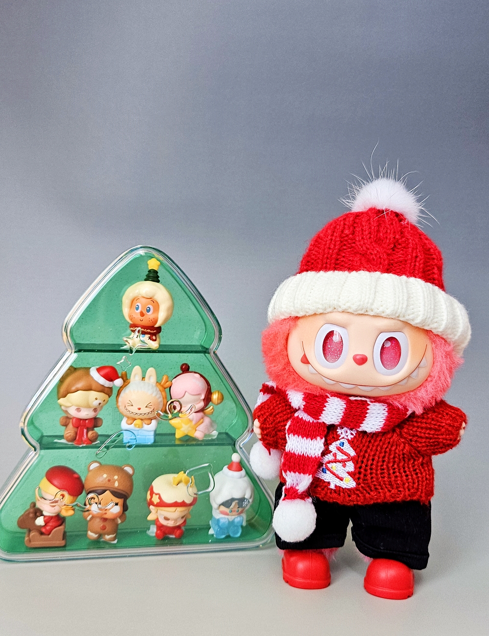 Holiday Knit Sweater Set – Classic Christmas Edition