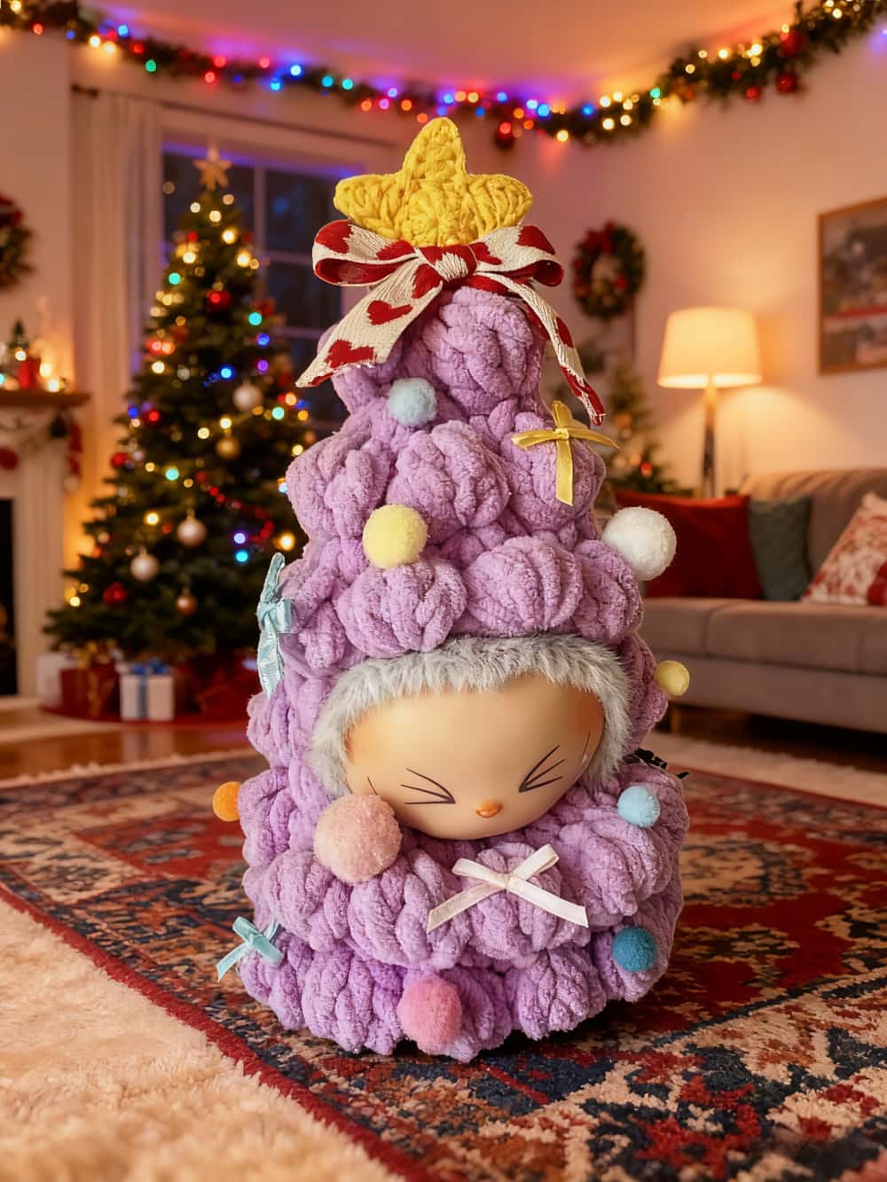 Christmas Tree Costume purple