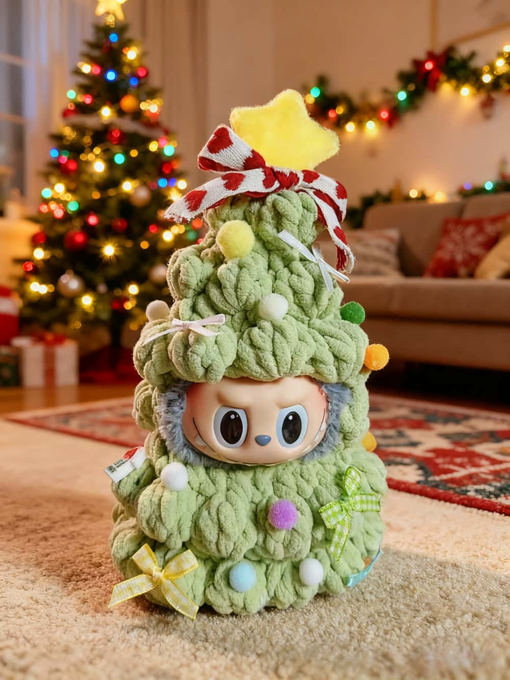 Christmas Tree Costume Mocha Green