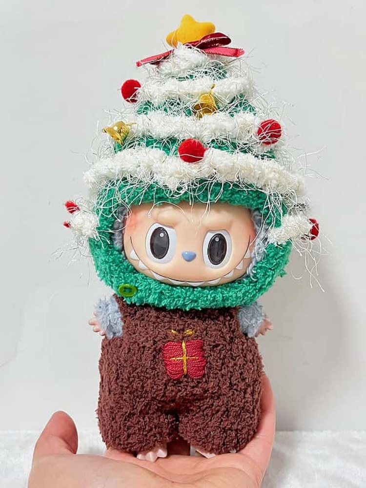 Handmade Christmas Tree Forest Romper – Holiday Collector Edition