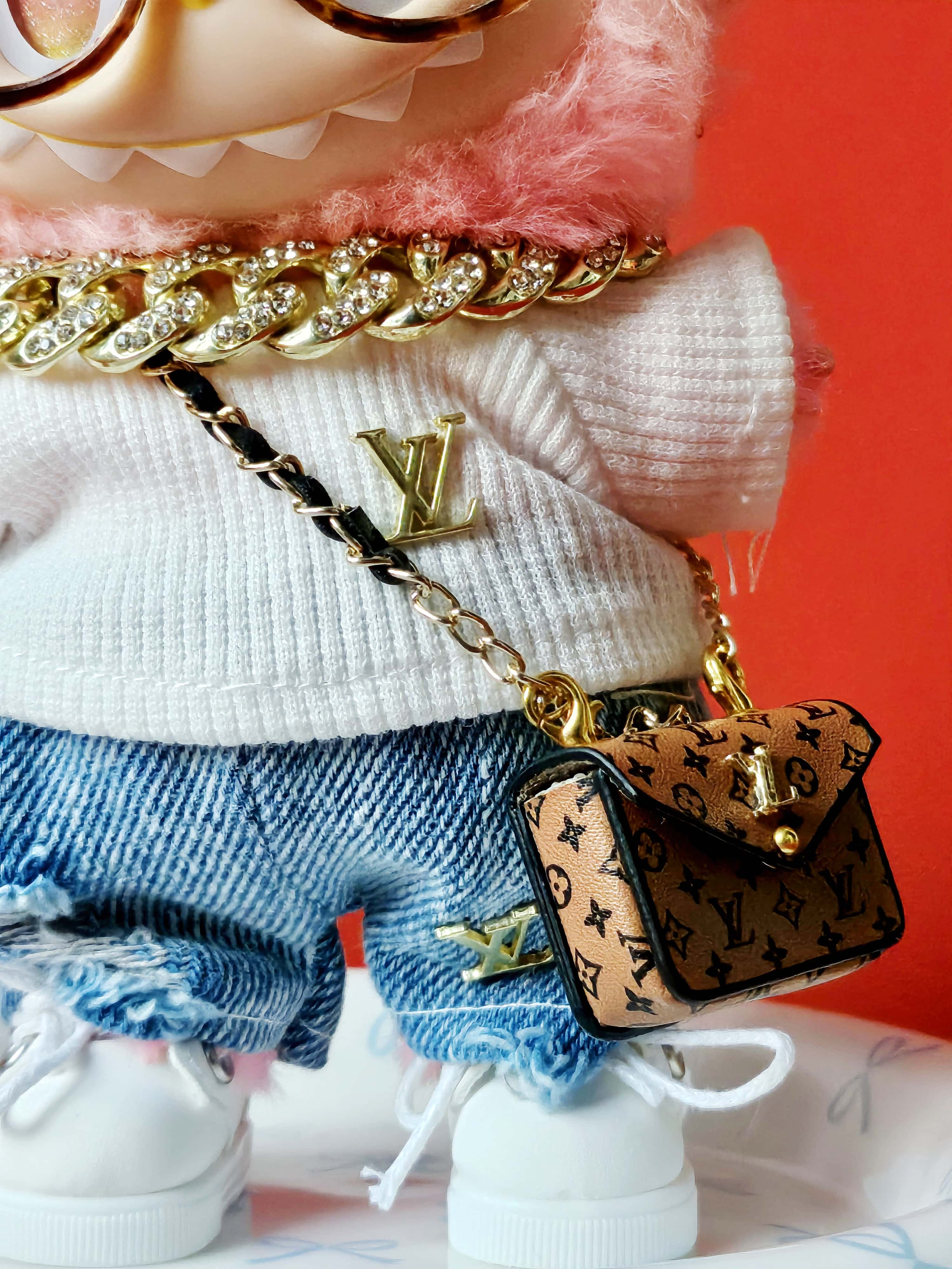 Luxury Street Knit Set – Classic Monogram Edition