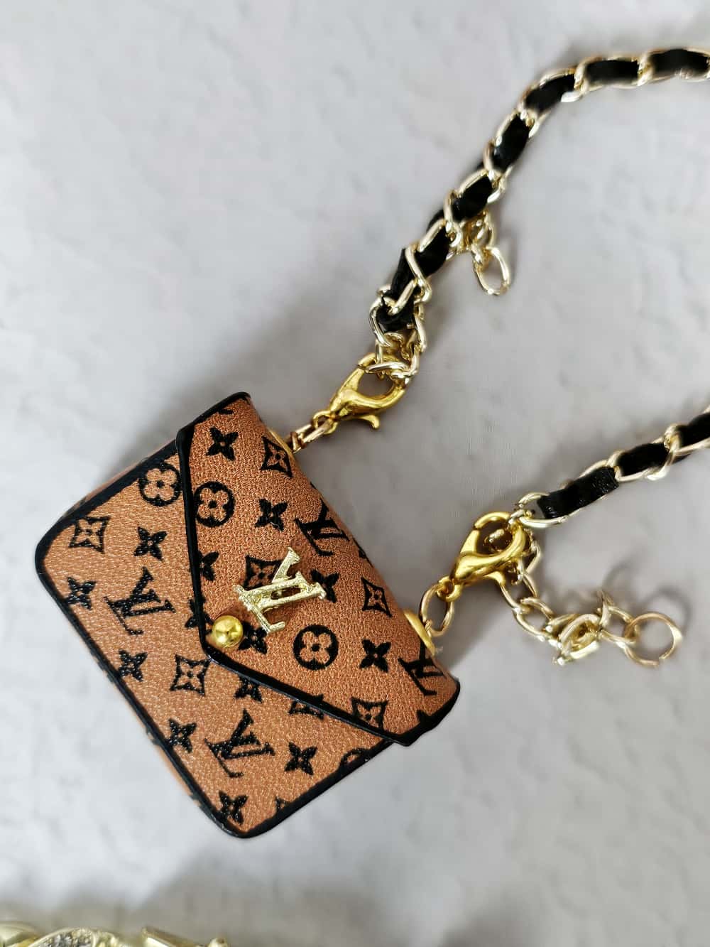 Luxury Street Knit Set – Classic Monogram Edition