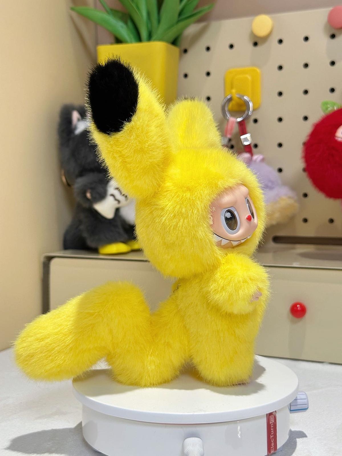 CUSTOM LABUBU-YELLOW SUN