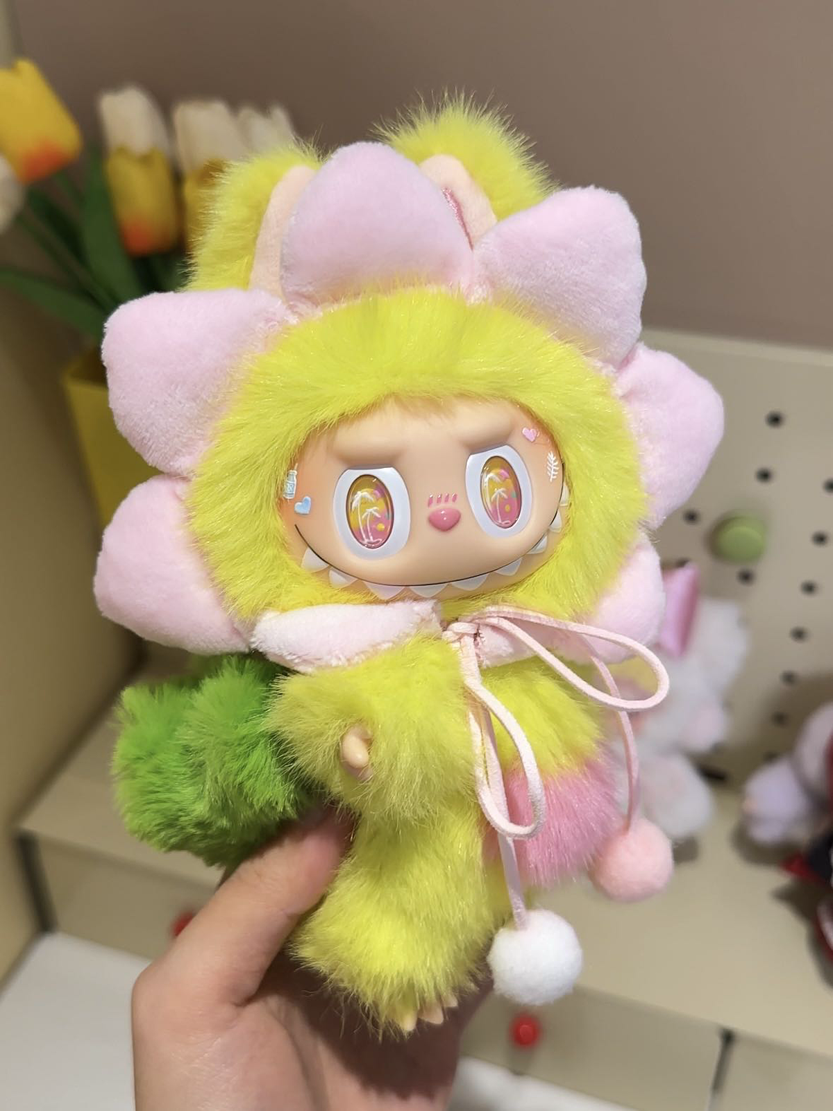 CUSTOM LABUBU-SUN FLOWER