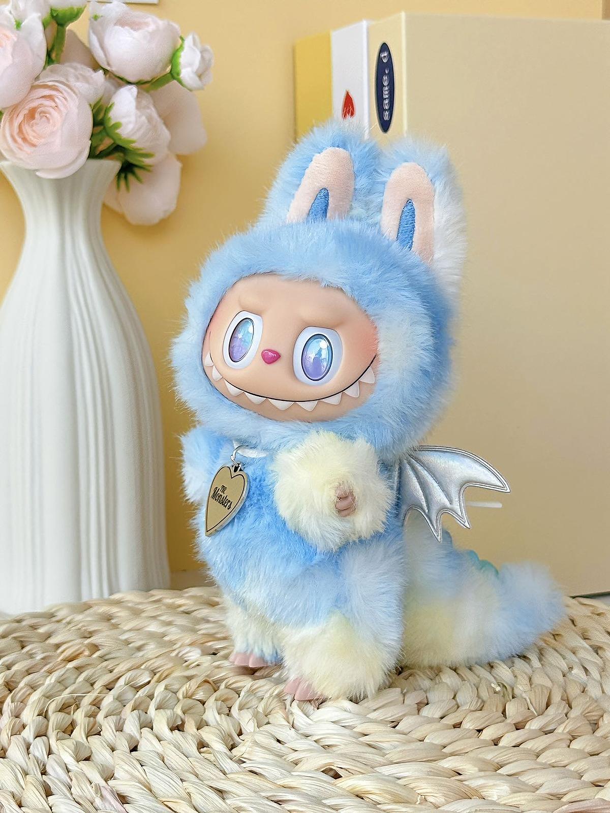 CUSTOM LABUBU-ANGEL BLUE