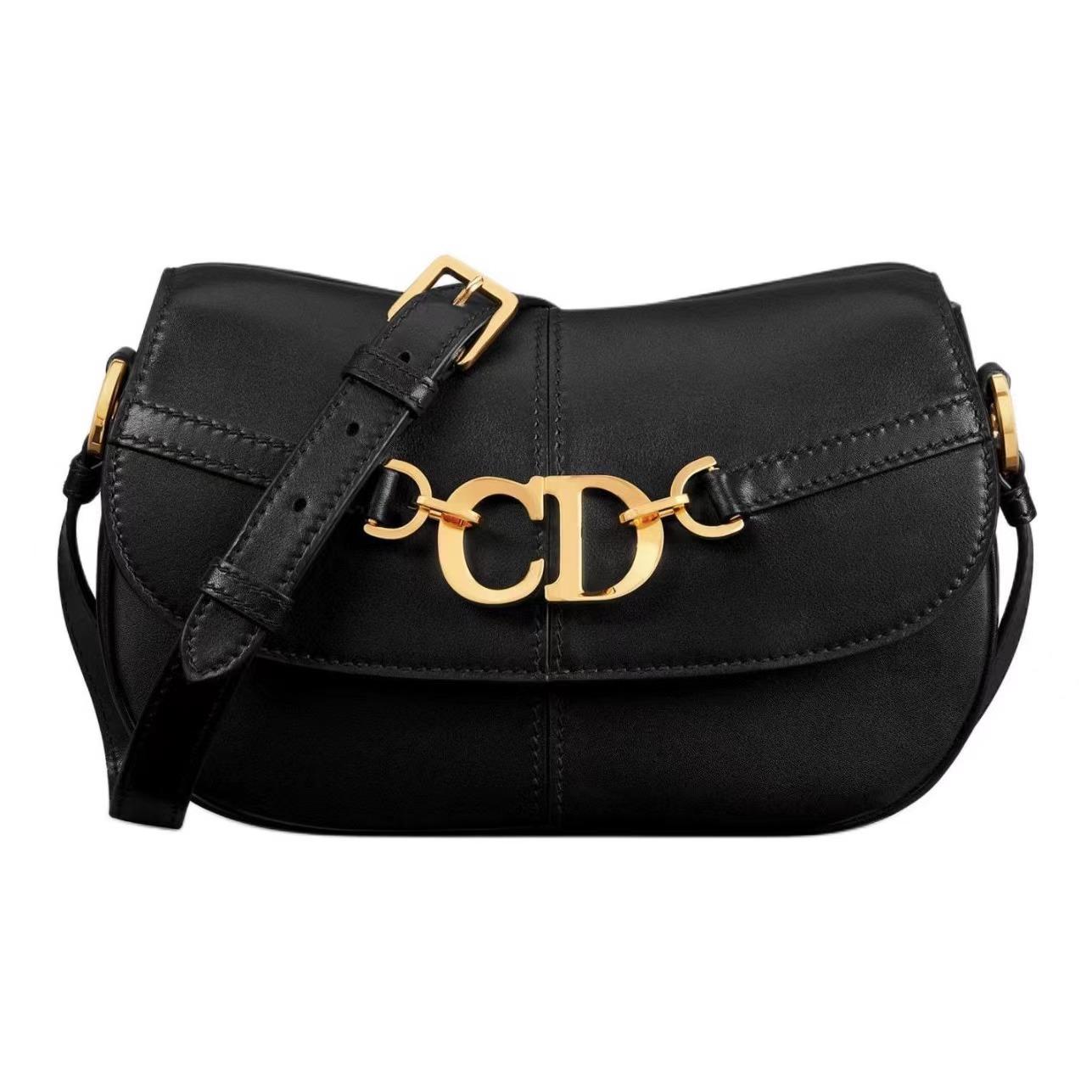DIOR CD Besace Bag Calfskin Small Shoulder Bag (Replica)