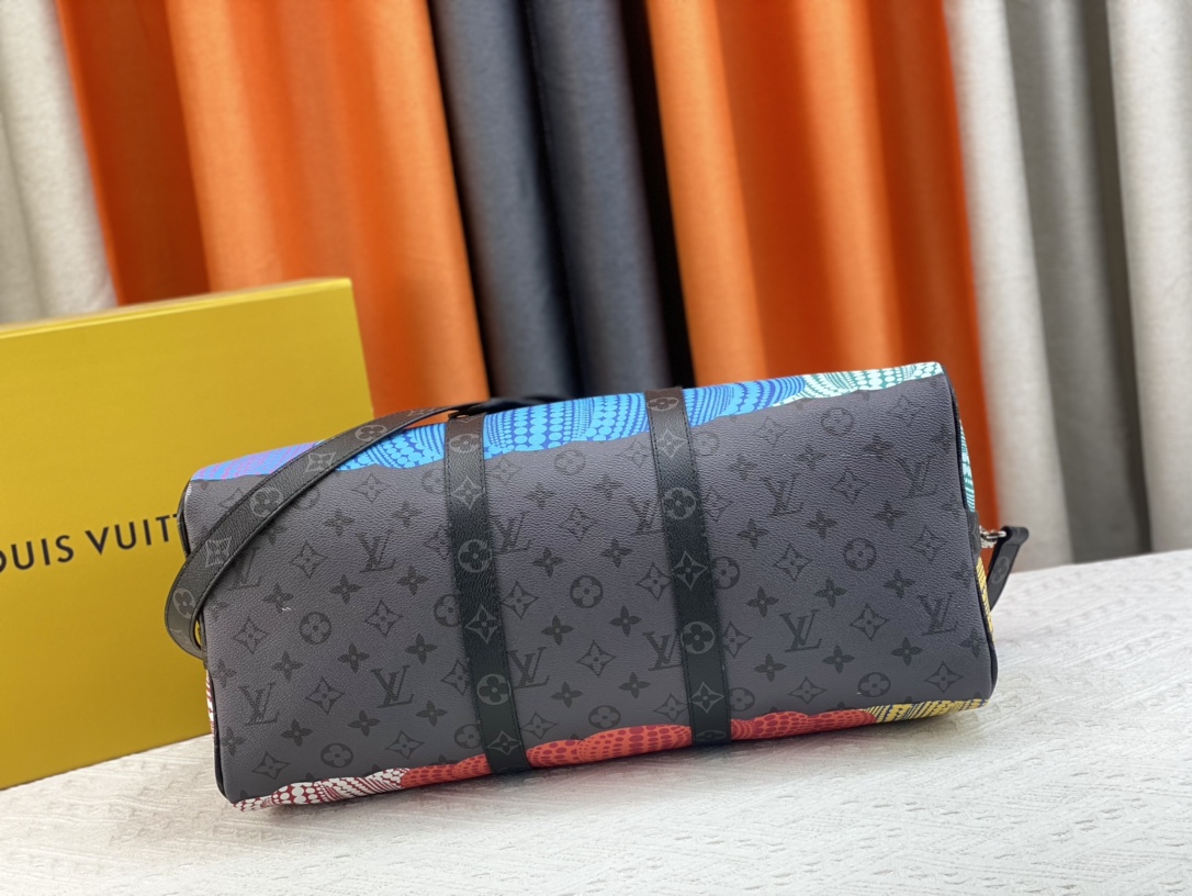 Louis Vuitton LV x YK KEEPALL 45  travel bag  M46441