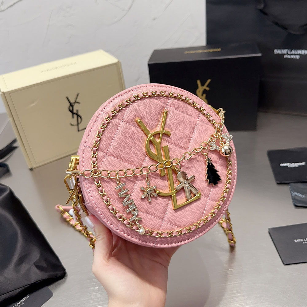 SAINT LAURENT YSL Vinyle Shoulder Bag(Replica)